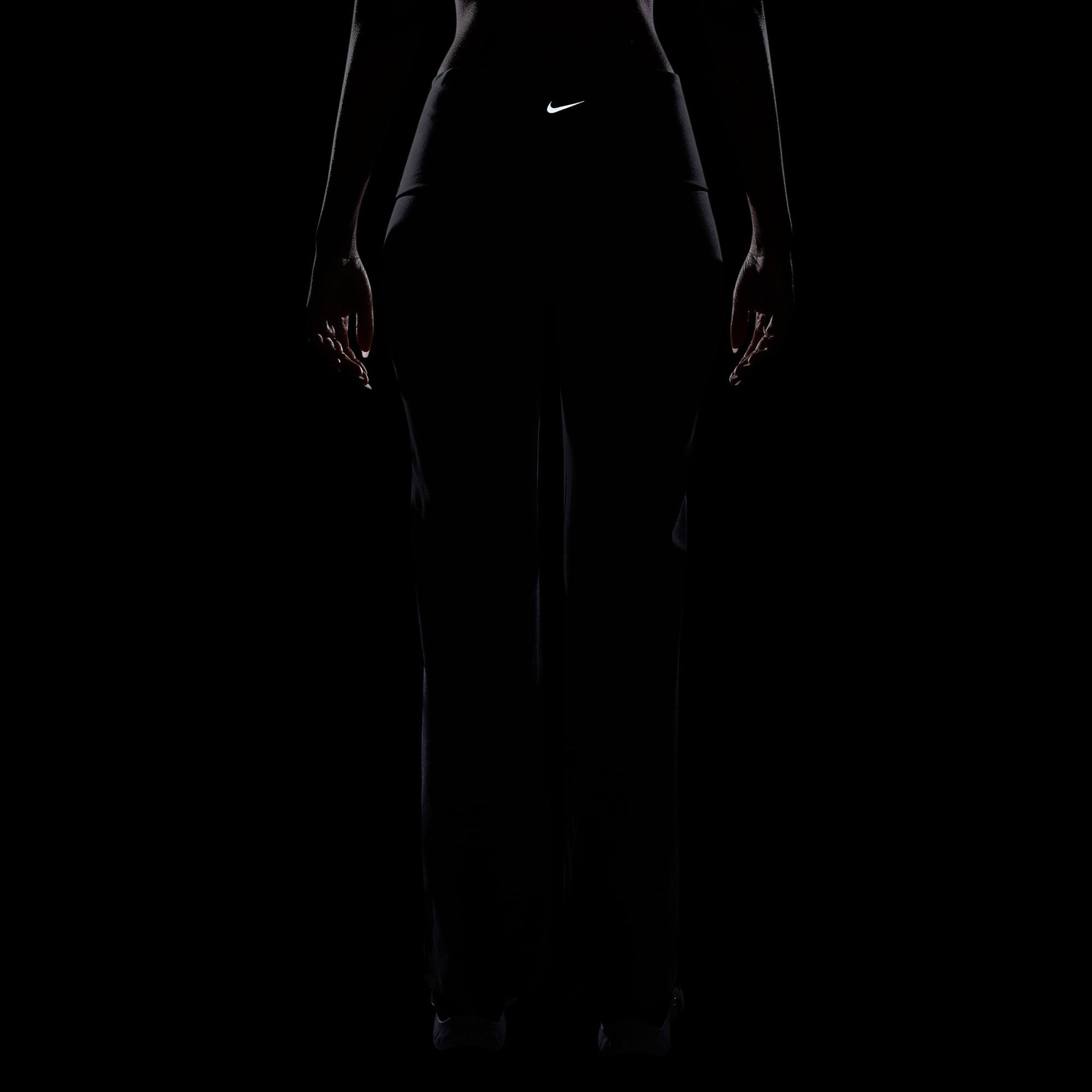 Nike One Dri-Fit High Rise Kadın Gri Eşofman Altı