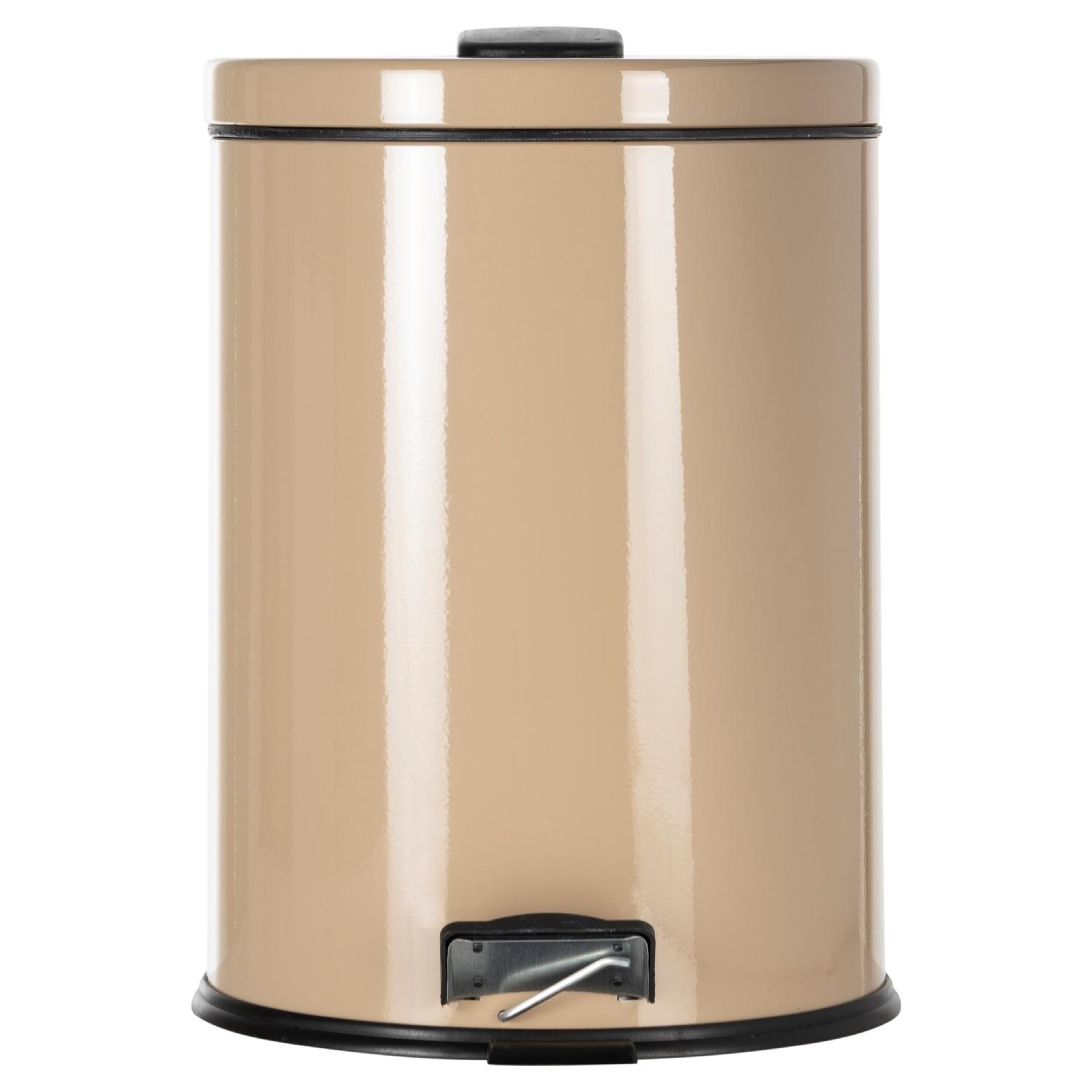 30LT PEDALLI ÇÖP KOVASI BEJ