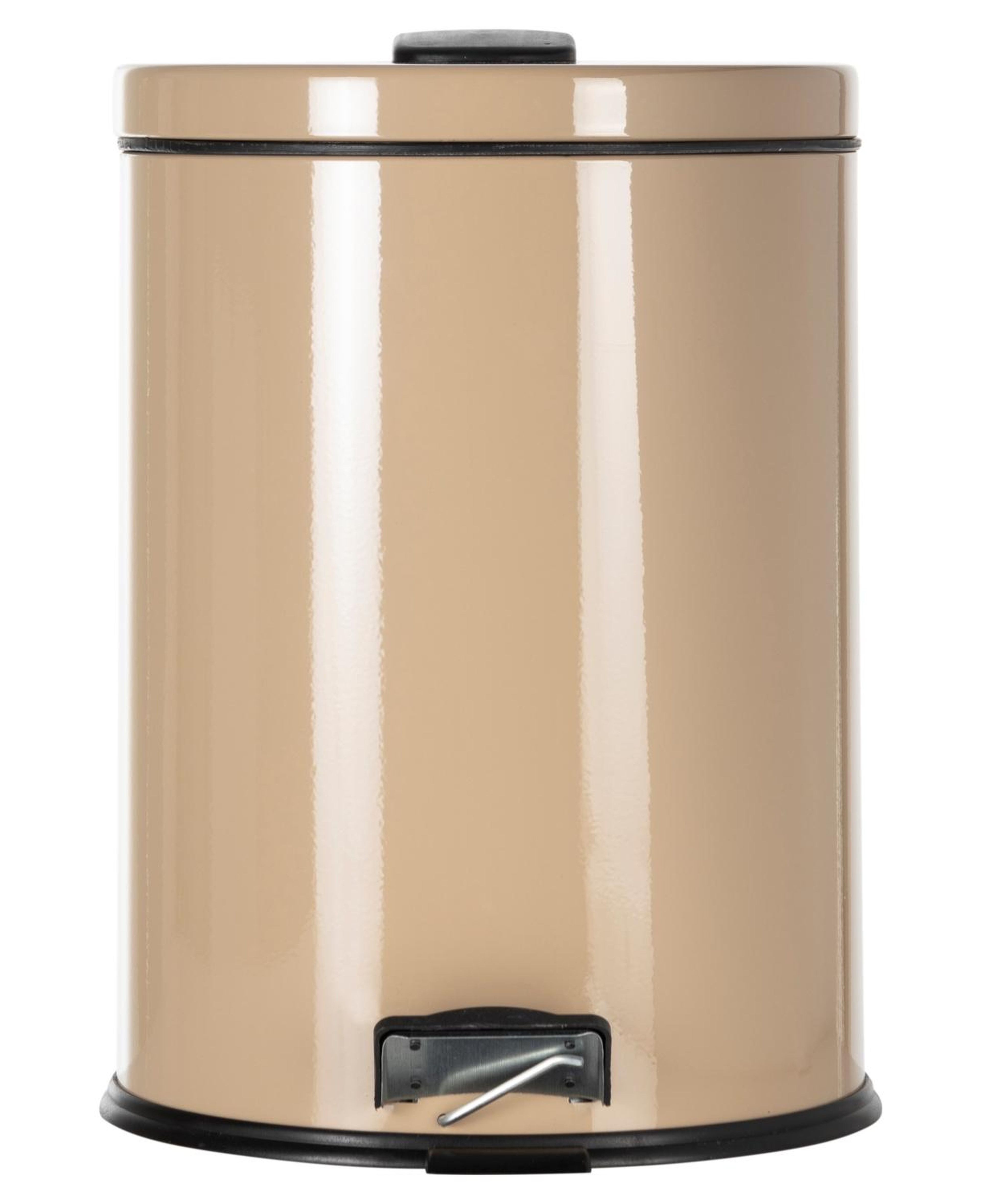 30LT PEDALLI ÇÖP KOVASI BEJ