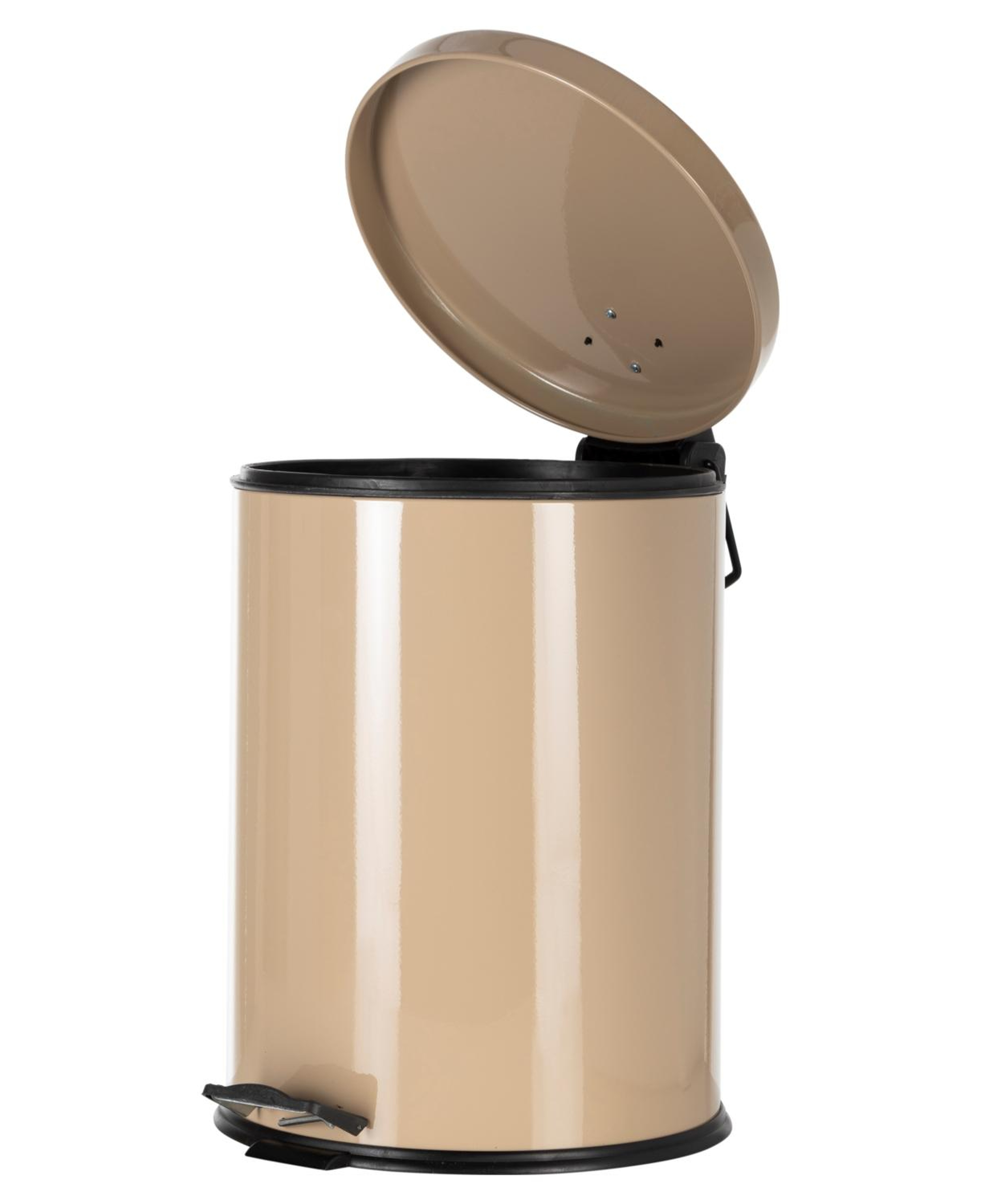 30LT PEDALLI ÇÖP KOVASI BEJ