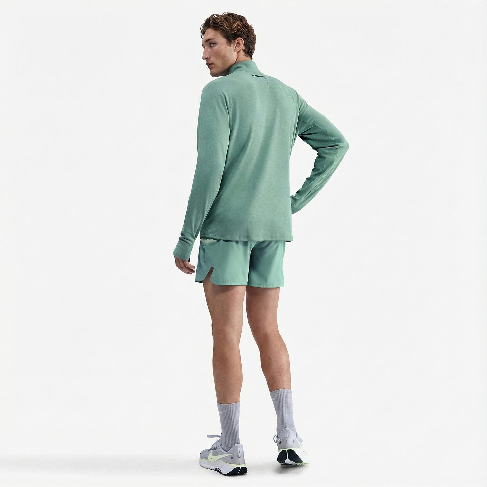 Nike Dri-Fit Trail Midlayer Erkek Yeşil Kapüşonlu Hoodie