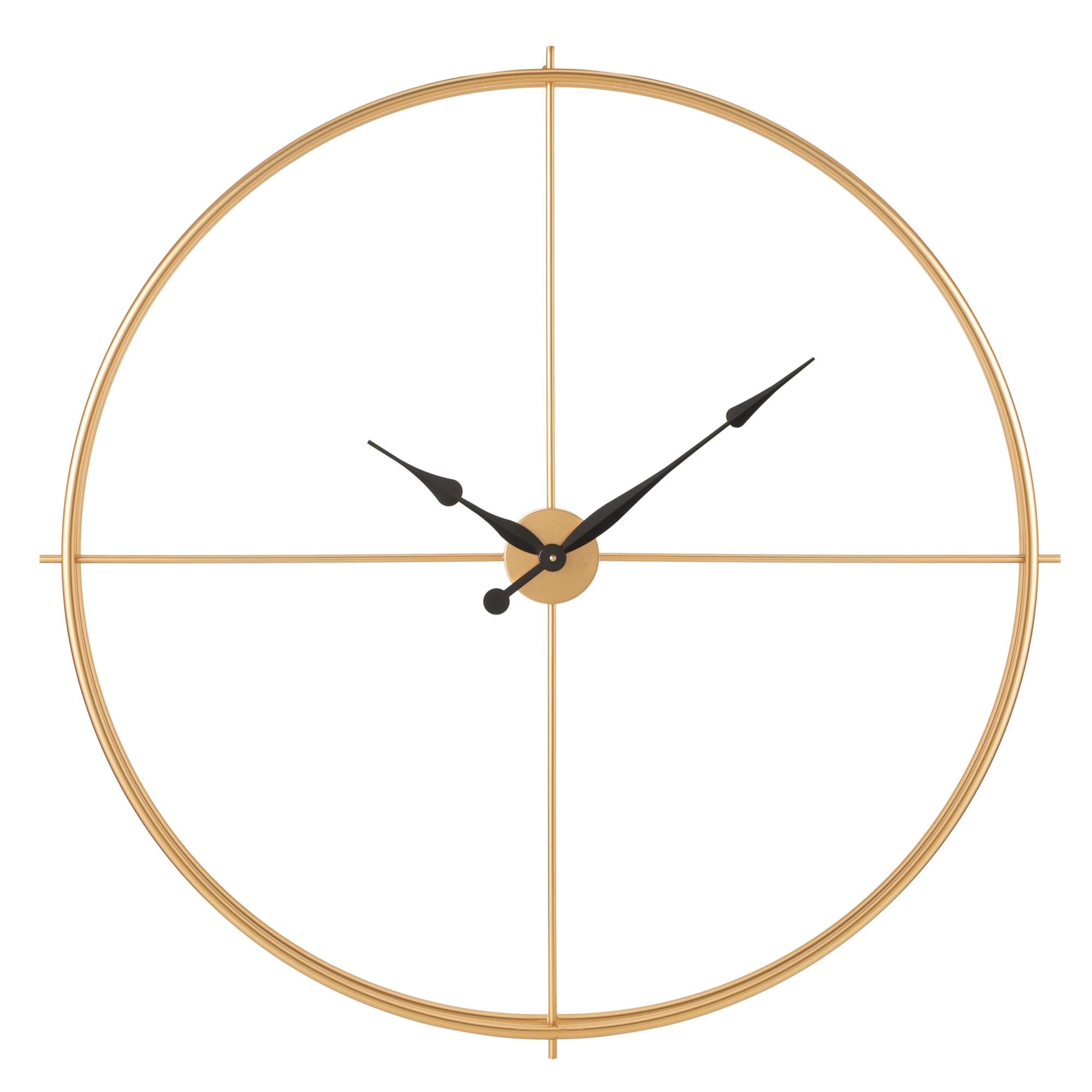 CLARA GOLD DUVAR SAATİ 90CM