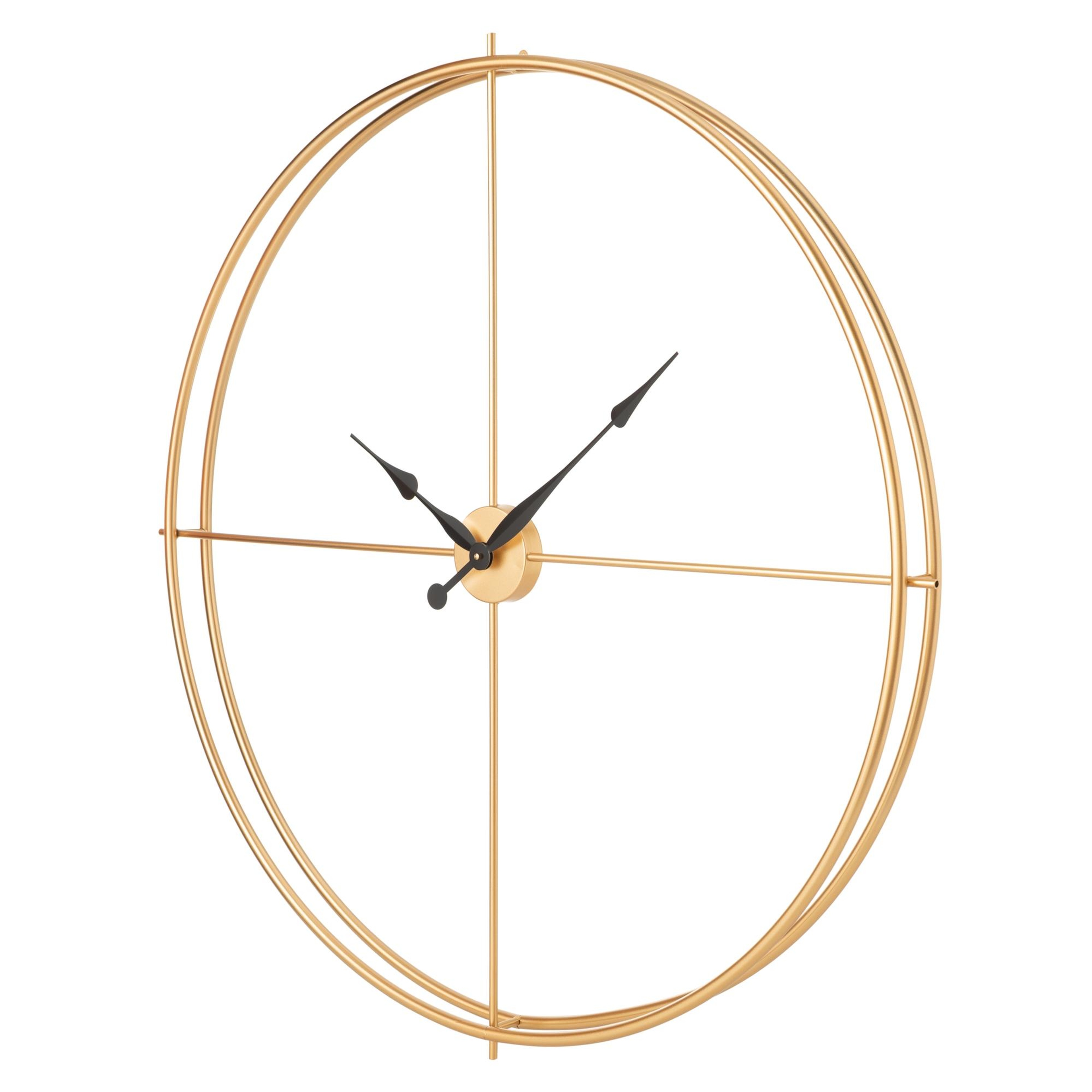 CLARA GOLD DUVAR SAATİ 90CM