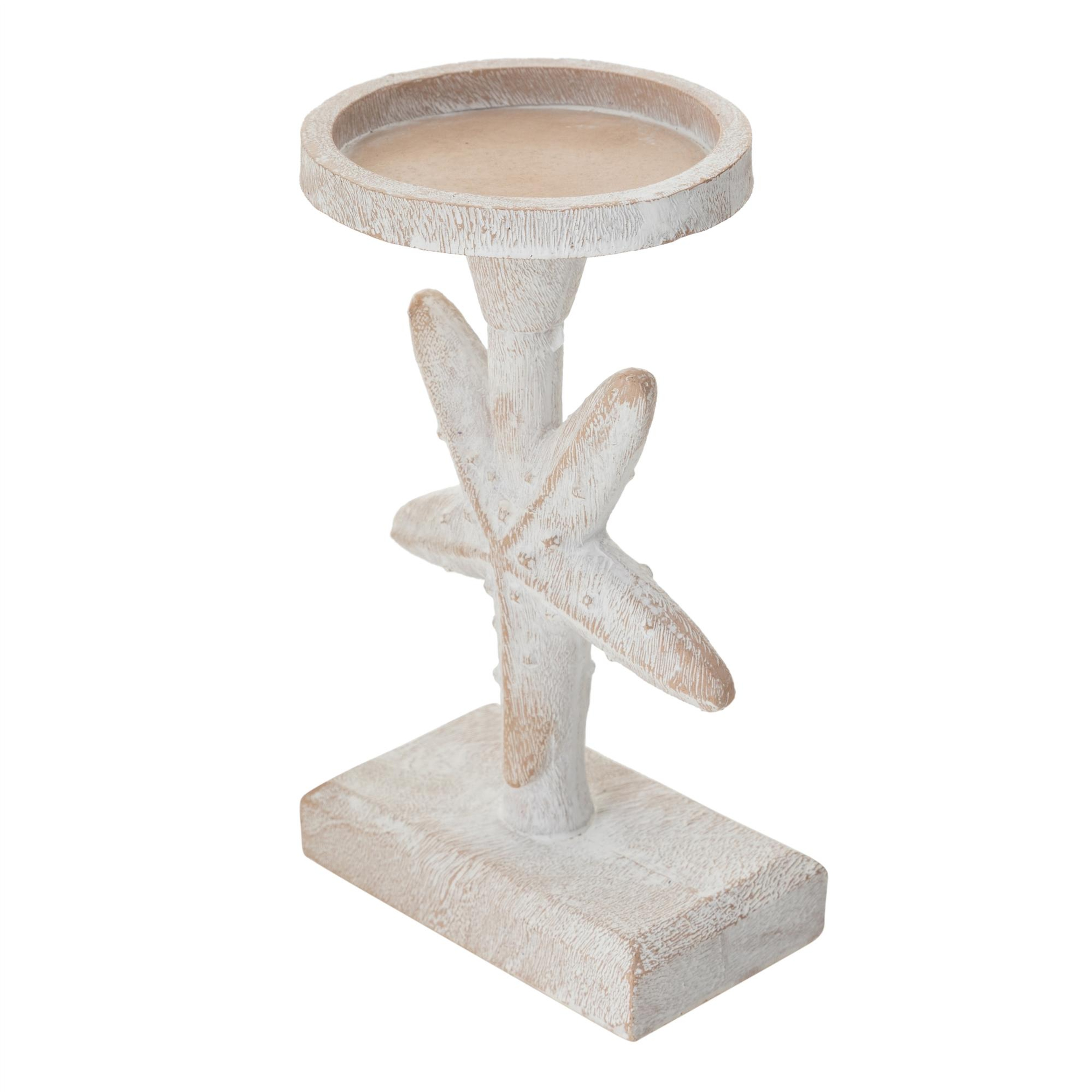 STARFISH MUMLUK BEYAZ 11X10X20 CM