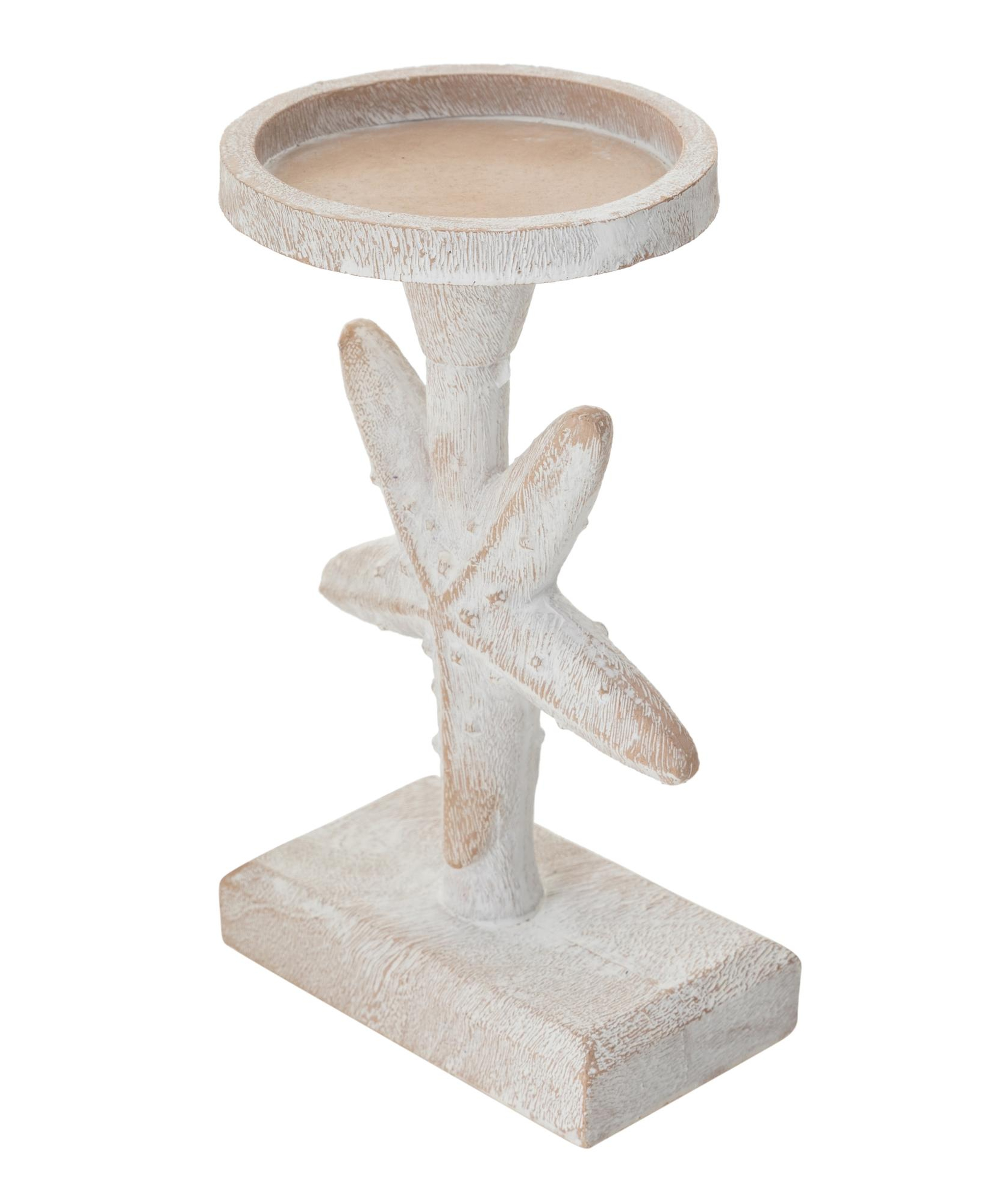 STARFISH MUMLUK BEYAZ 11X10X20 CM