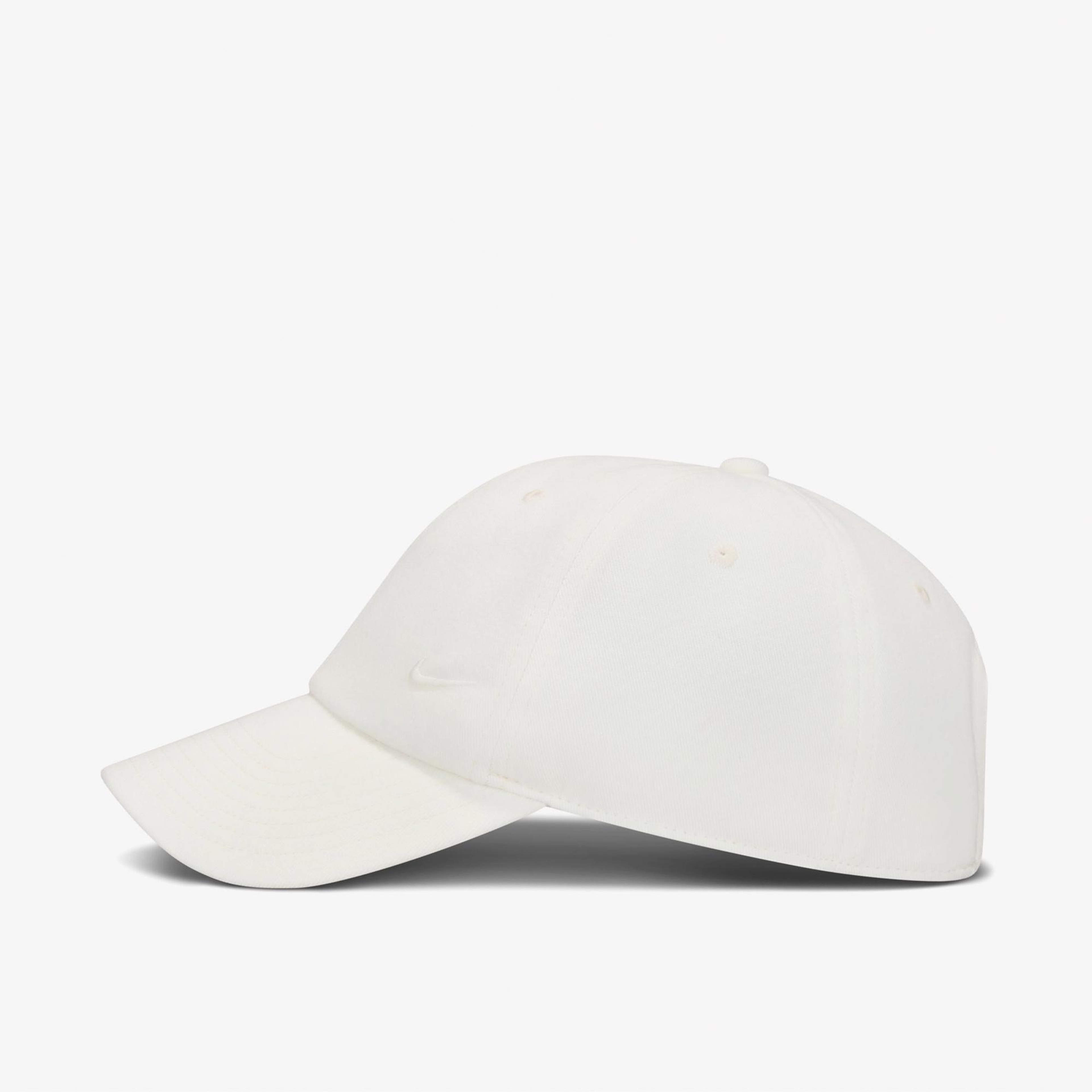 Nike Club Swoosh Unisex Beyaz Şapka