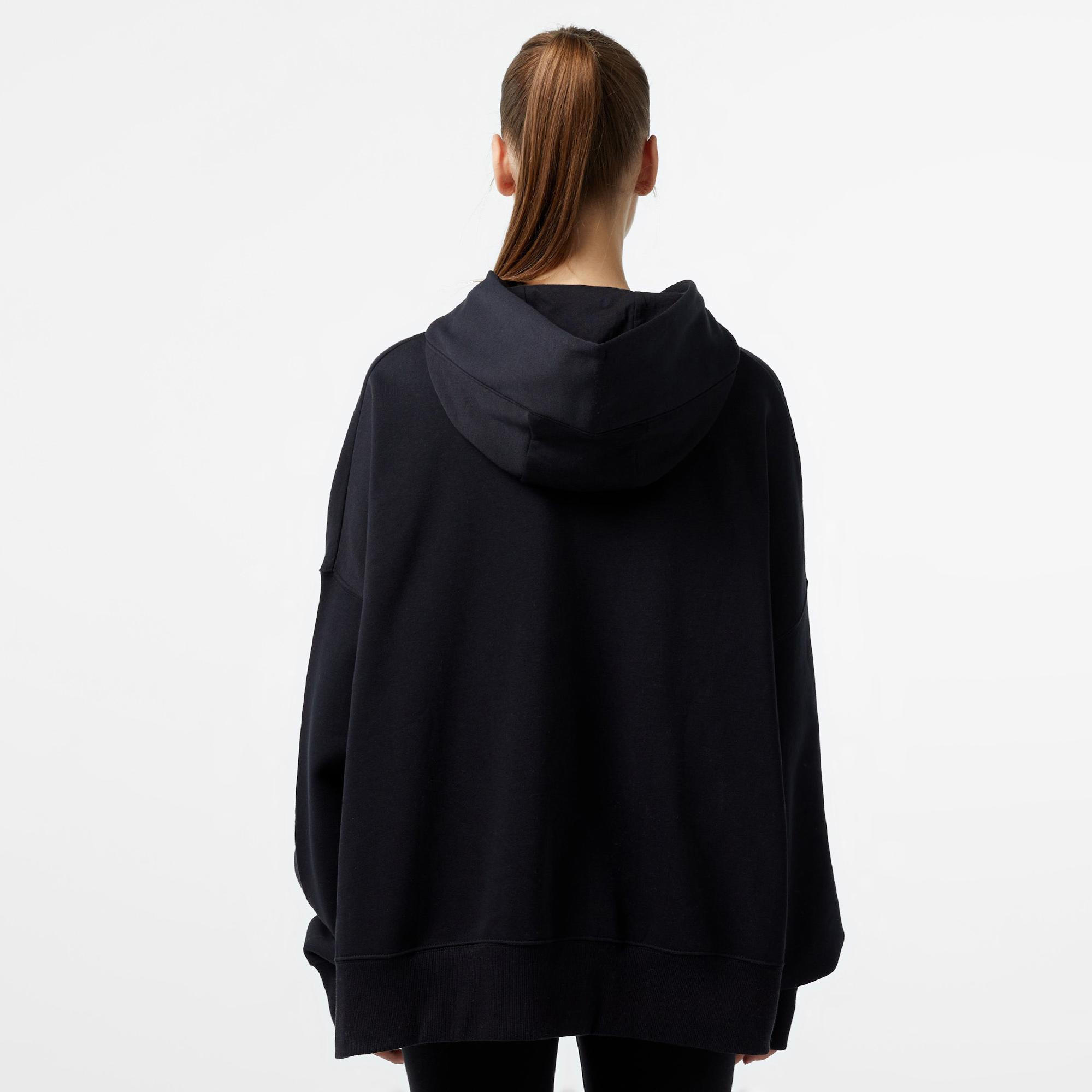 Nike Sportswear Phonnex Fleece Oversize Hoodie Kadın Siyah Hoodie