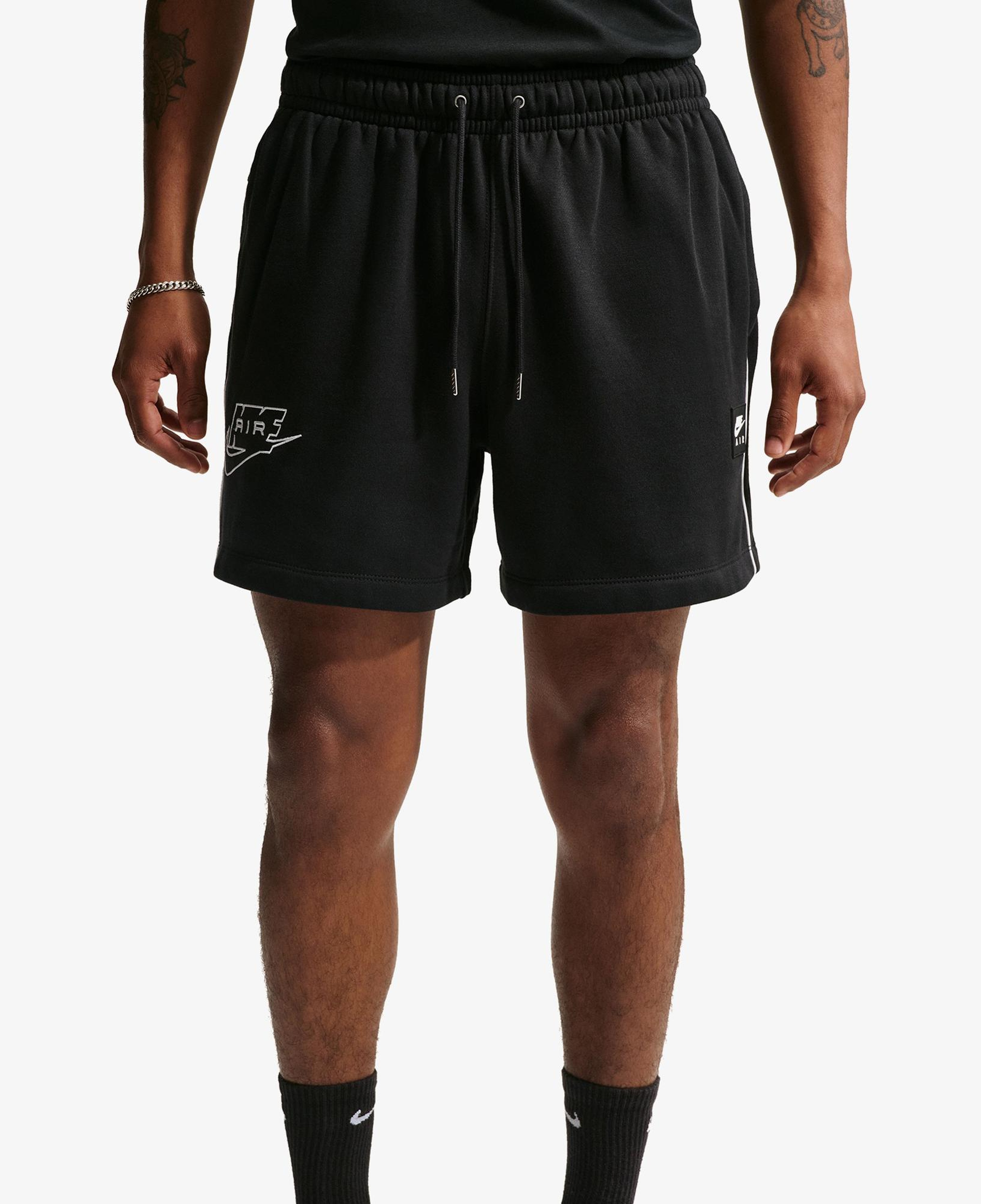 Nike Air Fleece Erkek Siyah Şort