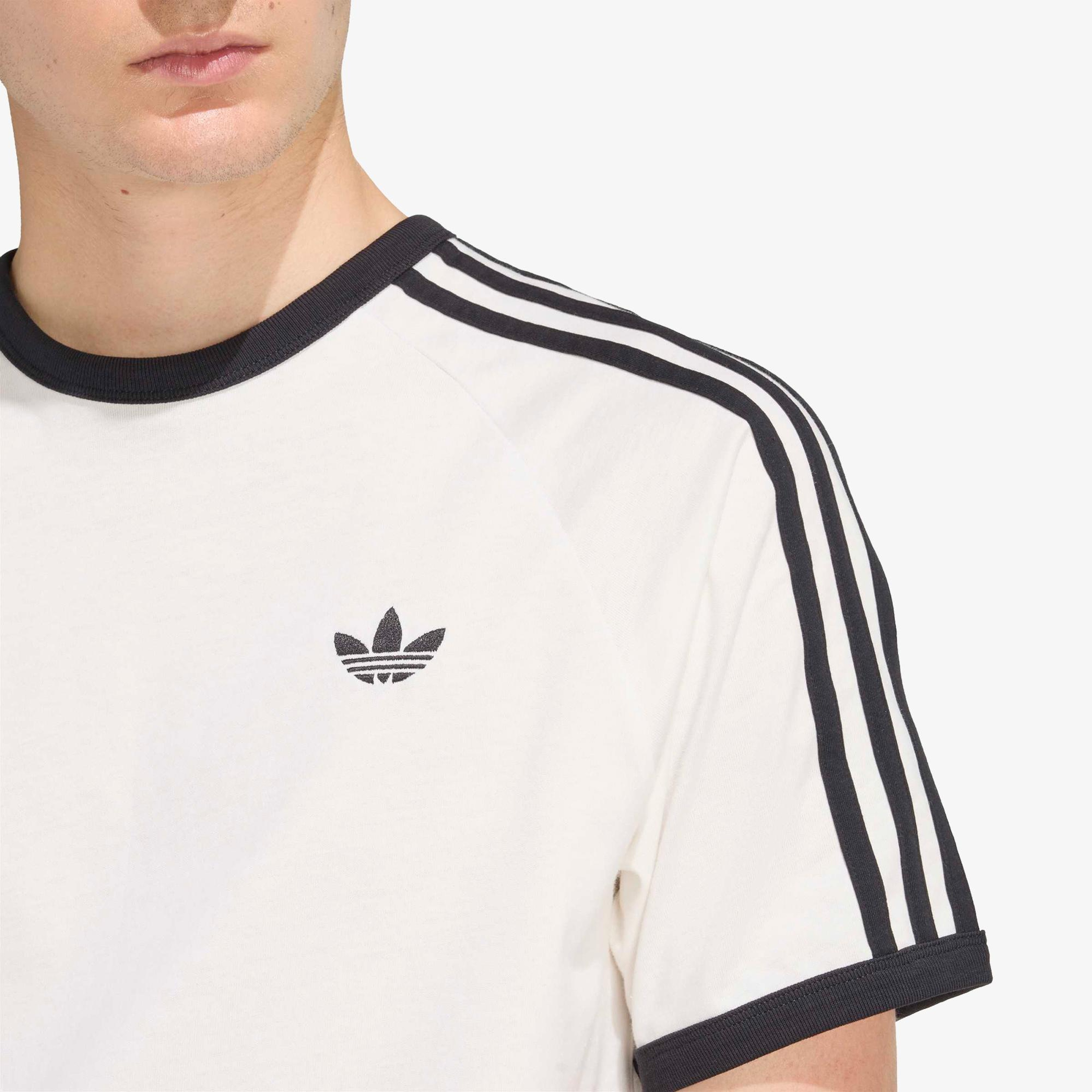 adidas 3-Stripes Erkek Beyaz T-Shirt