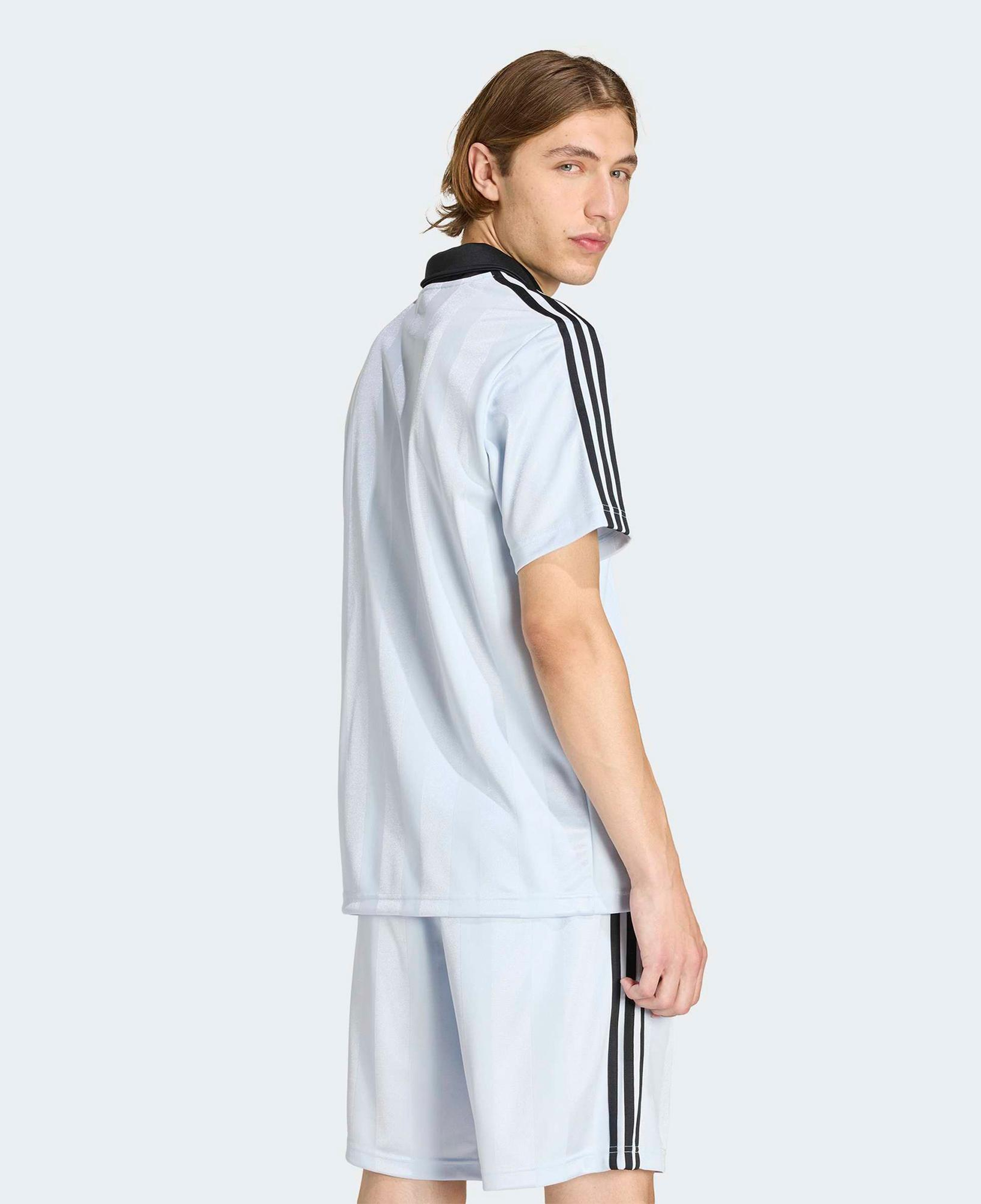 adidas Archive Collar Erkek Mavi T-Shirt