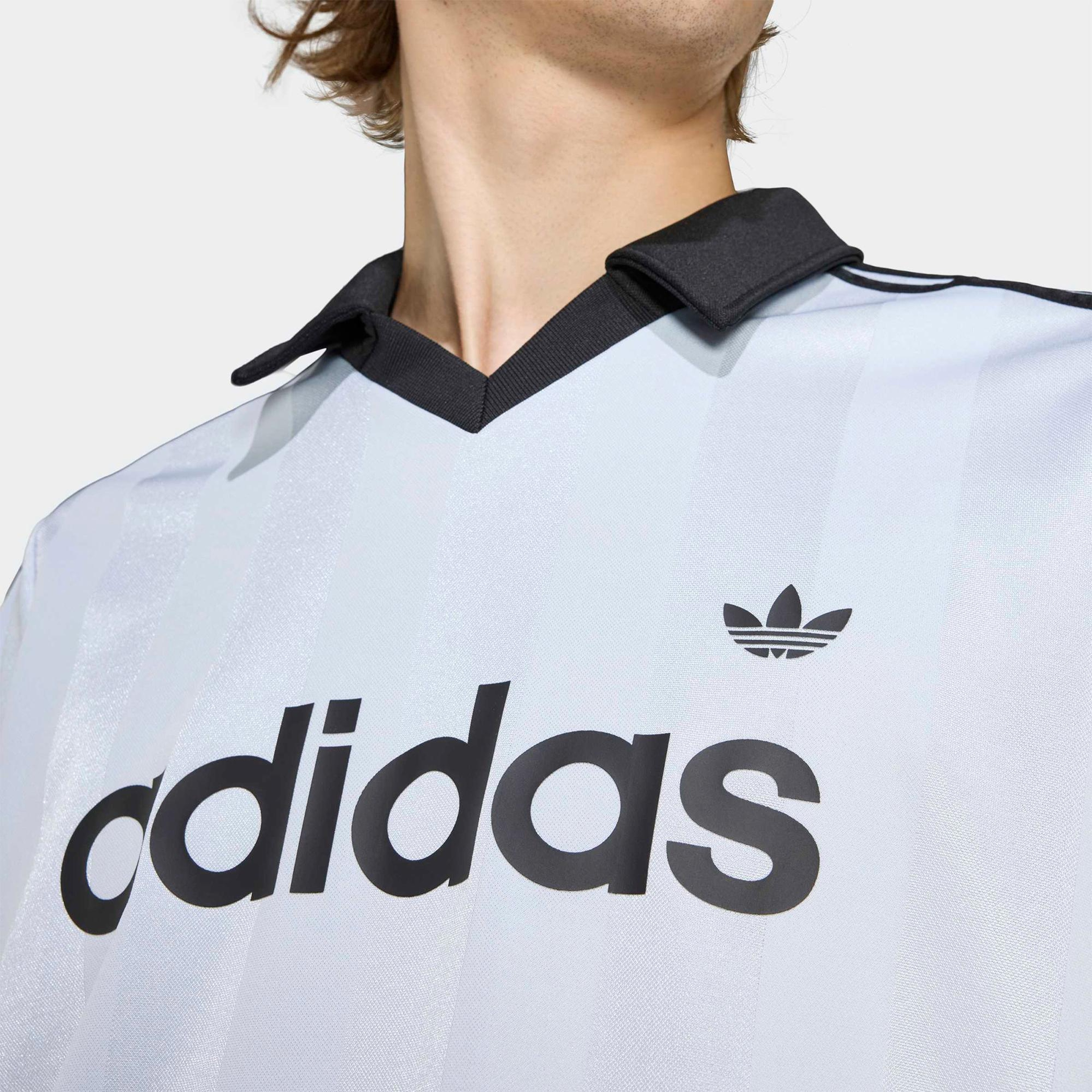 adidas Archive Collar Erkek Mavi T-Shirt