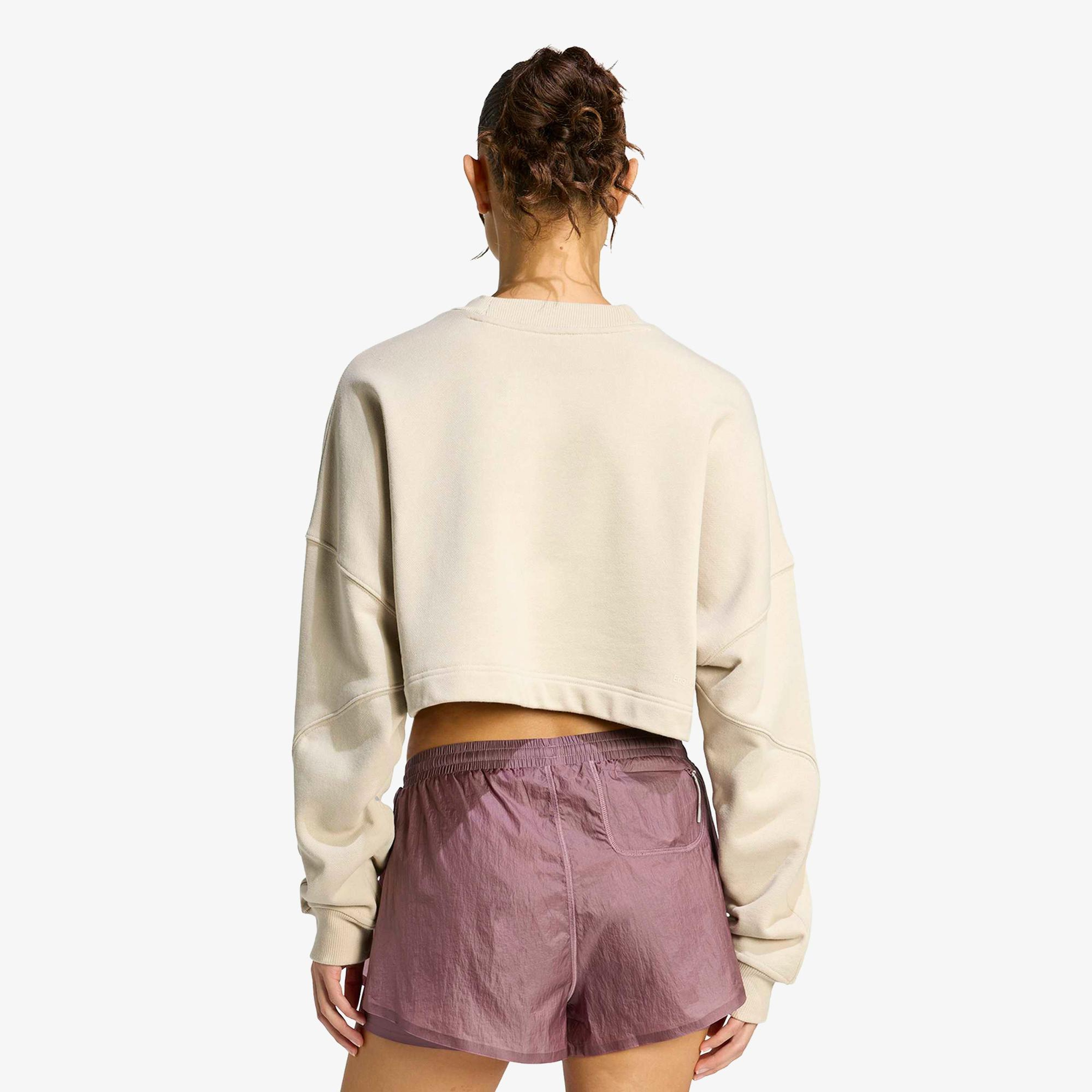 adidas Adi365 Running Kadın Bej Sweatshirt