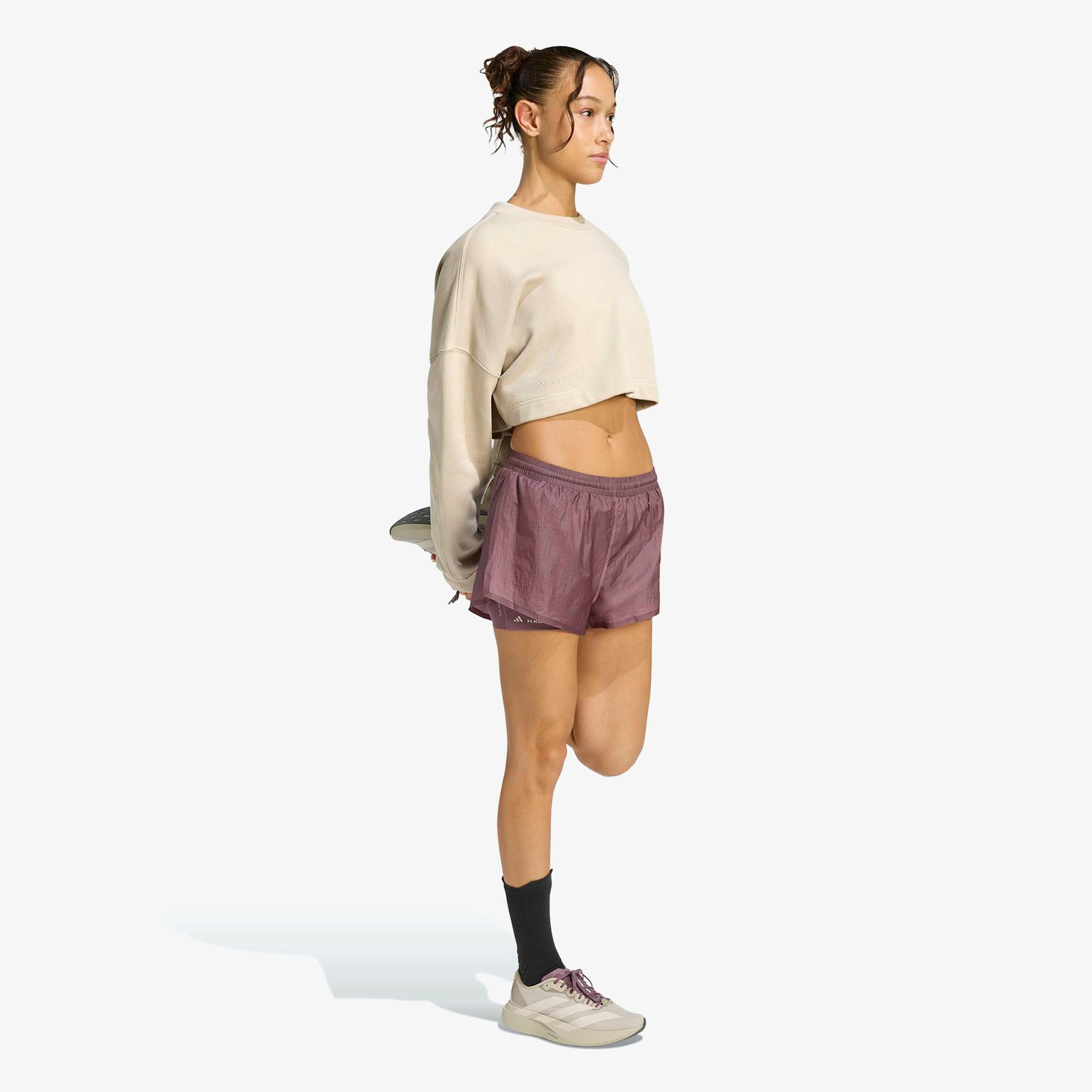 adidas Adi365 Running Kadın Bej Sweatshirt