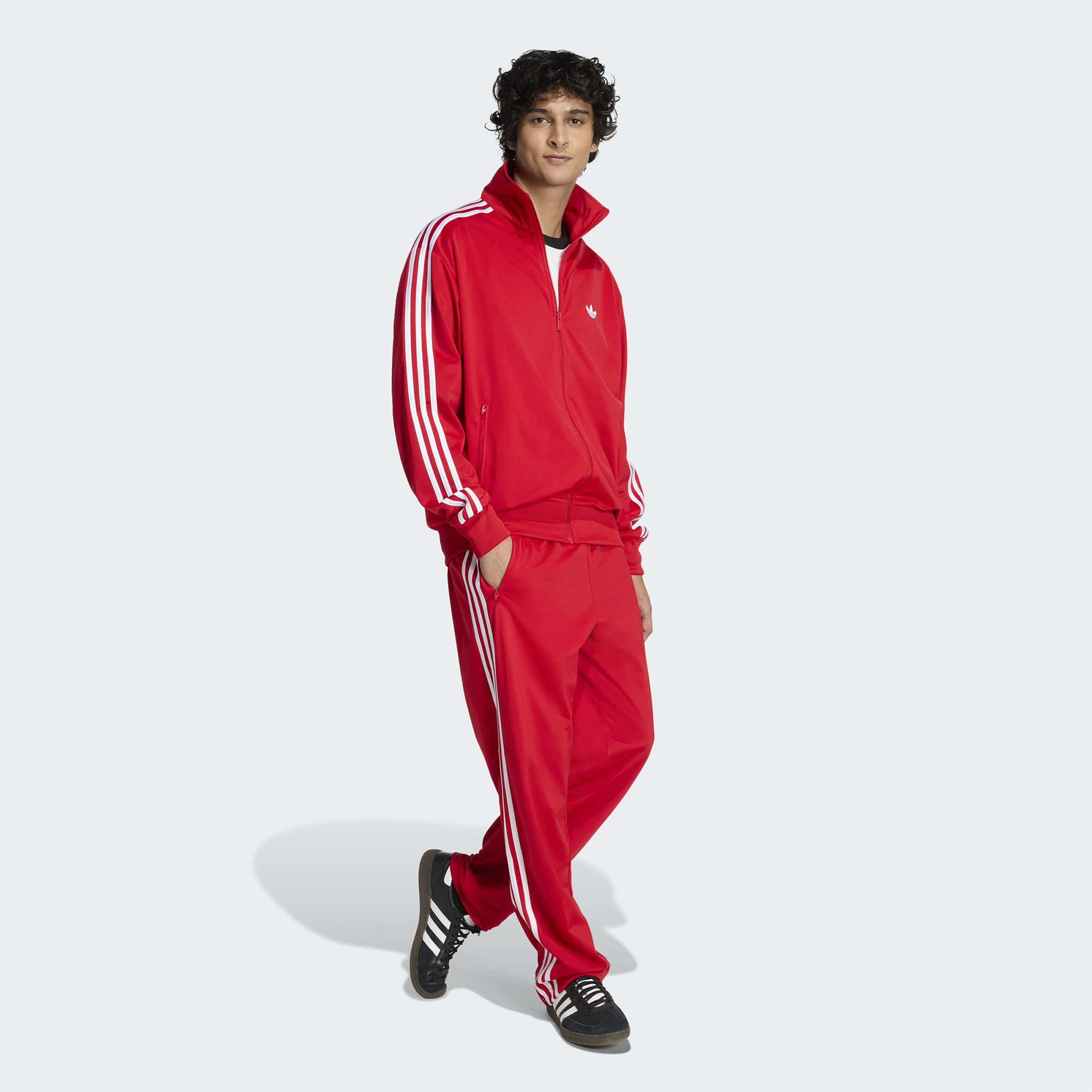 adidas Firebird Erkek Pembe Eşofman Üstü
