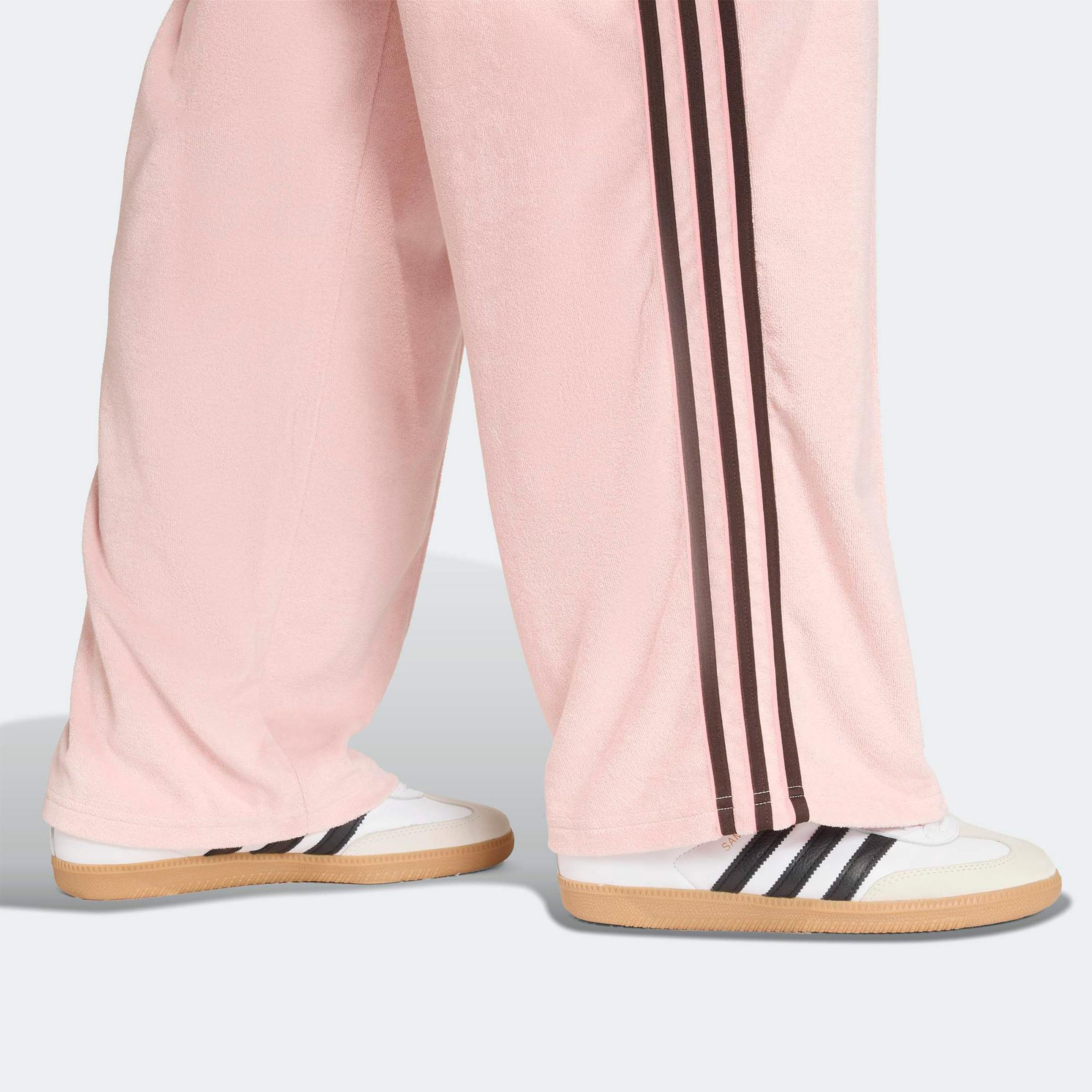 adidas Terry Towel Firebird Kadın Pembe Eşofman Altı