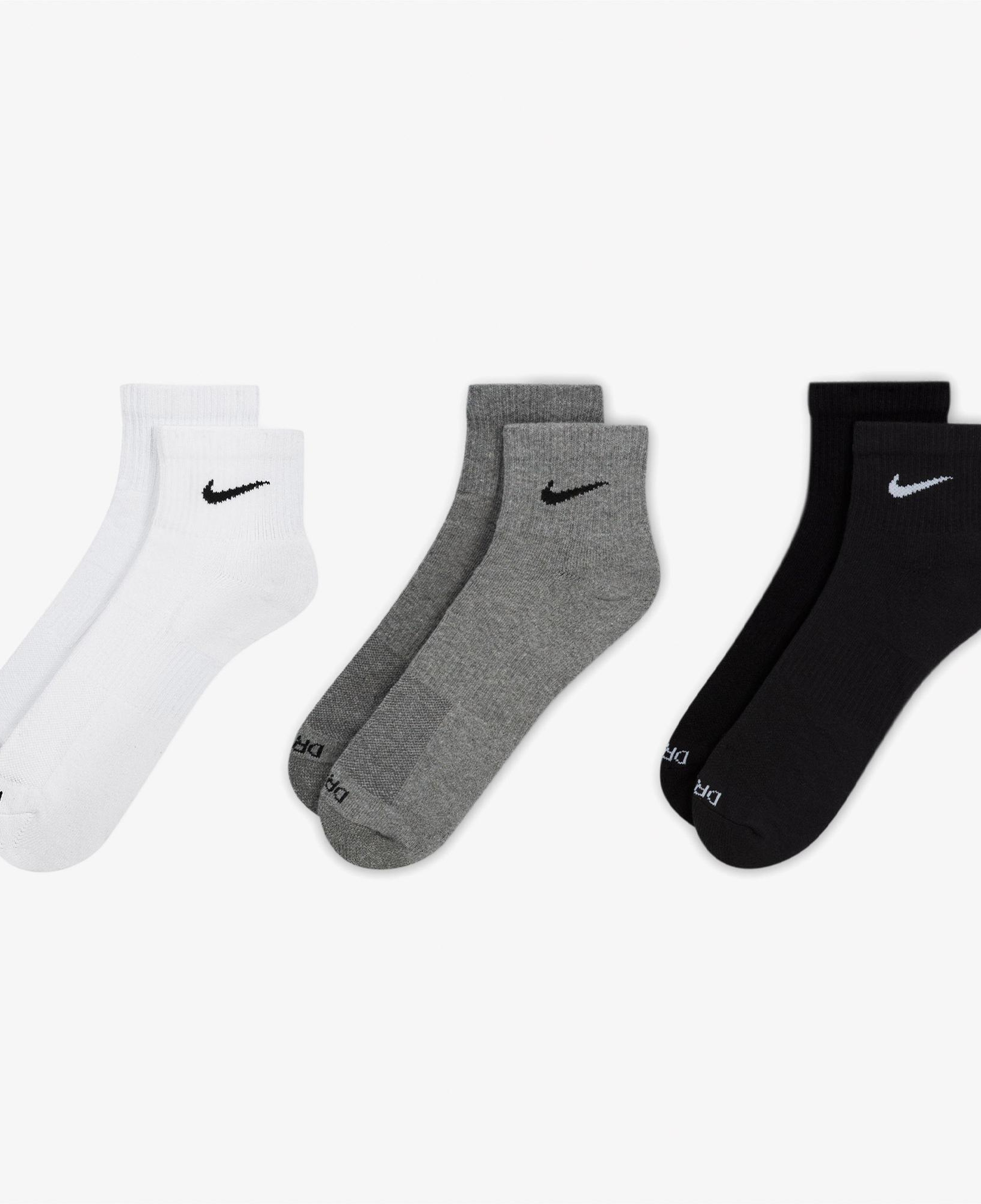 Nike Everyday Plus Cushioned 3' lü Unisex Renkli Çorap