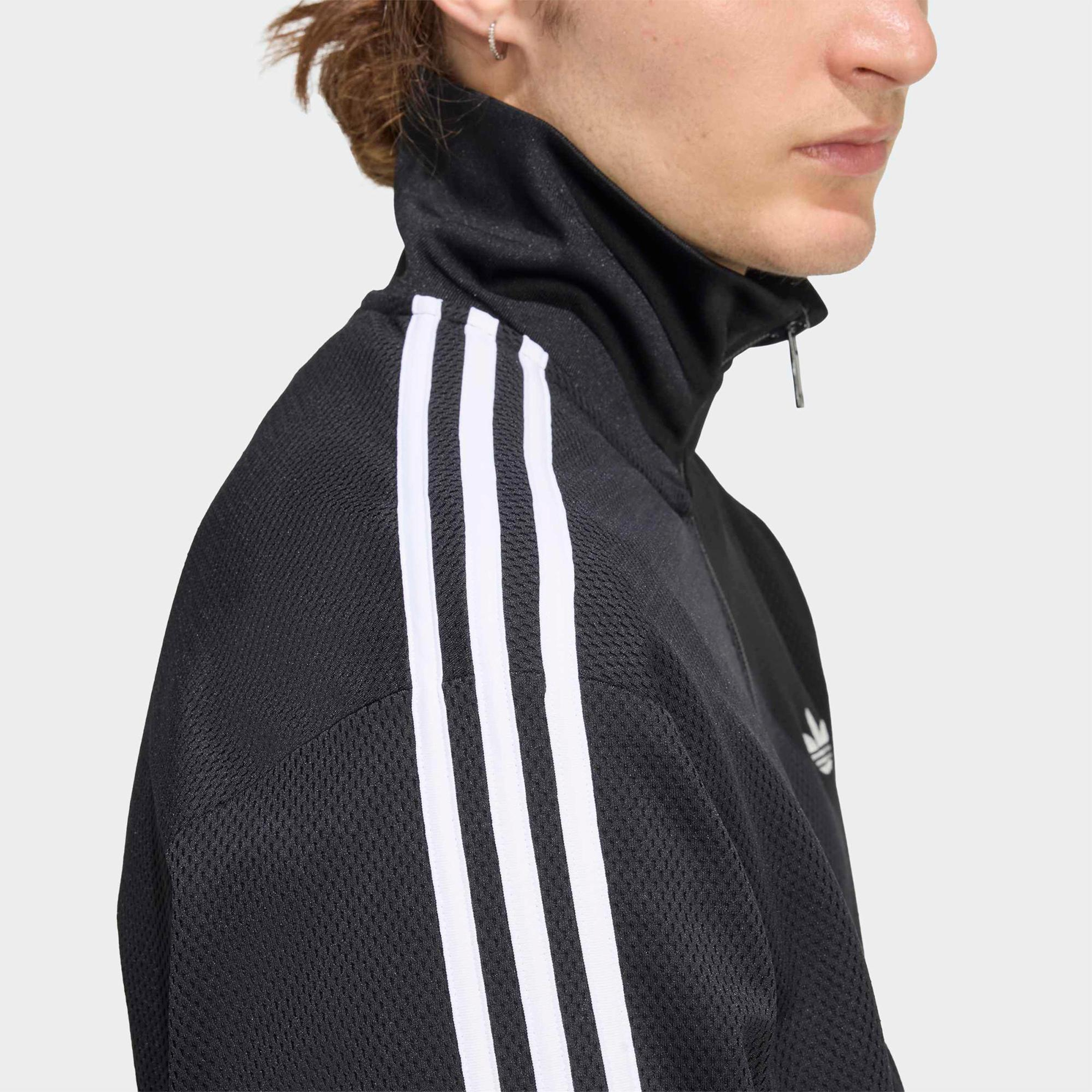 adidas Firebird Adicolor Erkek Siyah Eşofman Üstü