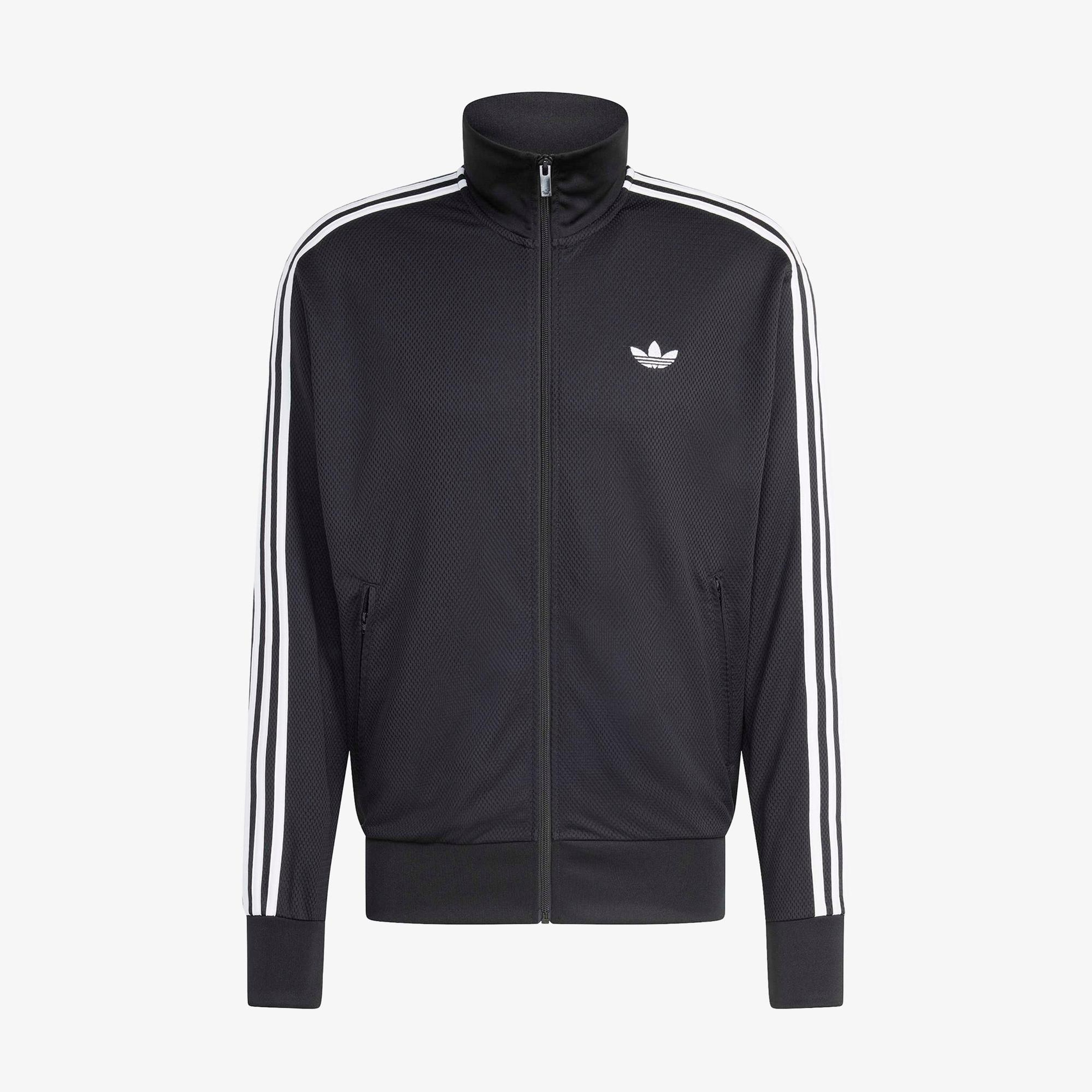 adidas Firebird Adicolor Erkek Siyah Eşofman Üstü