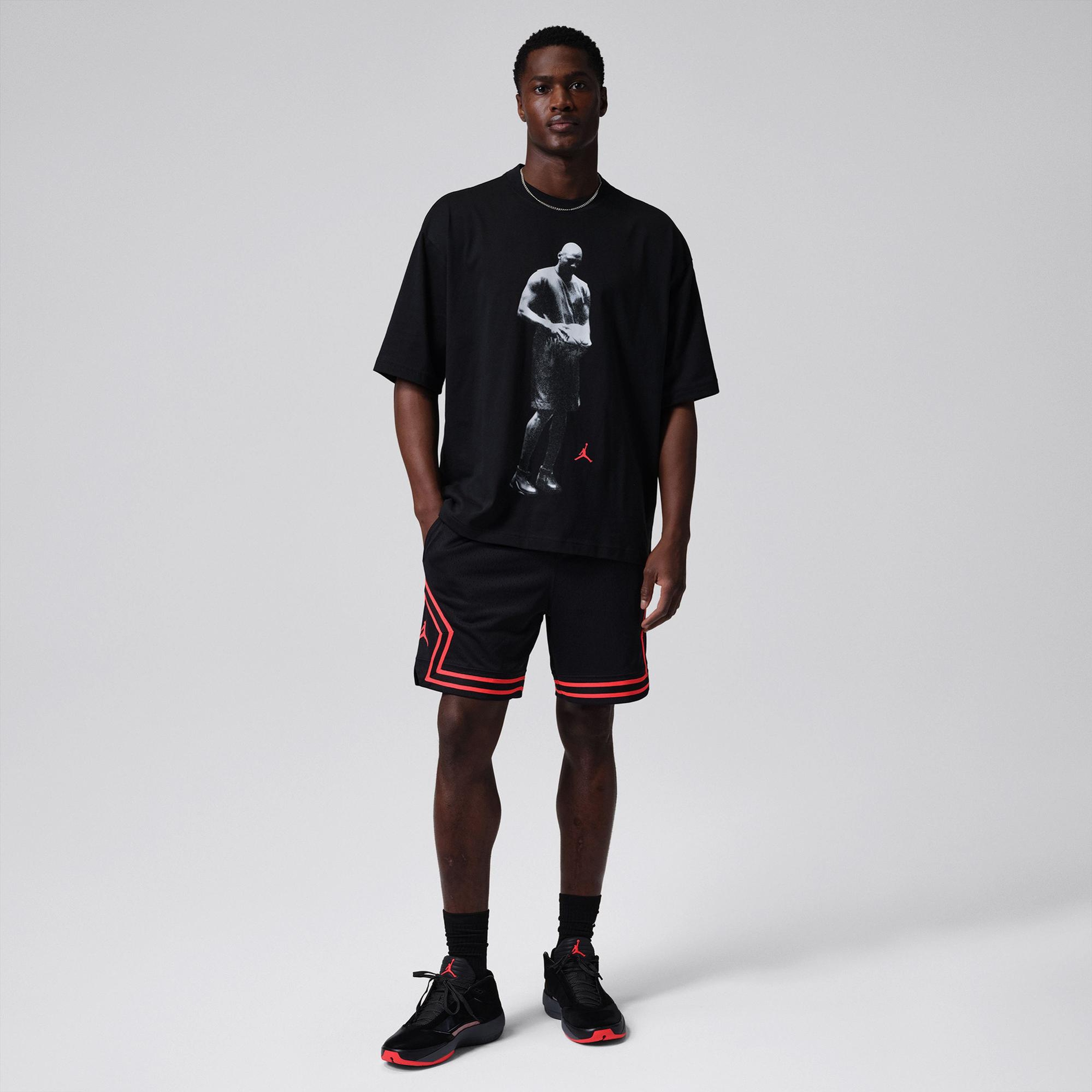 Jordan Dri-Fit Sport Diamond Erkek Siyah Şort