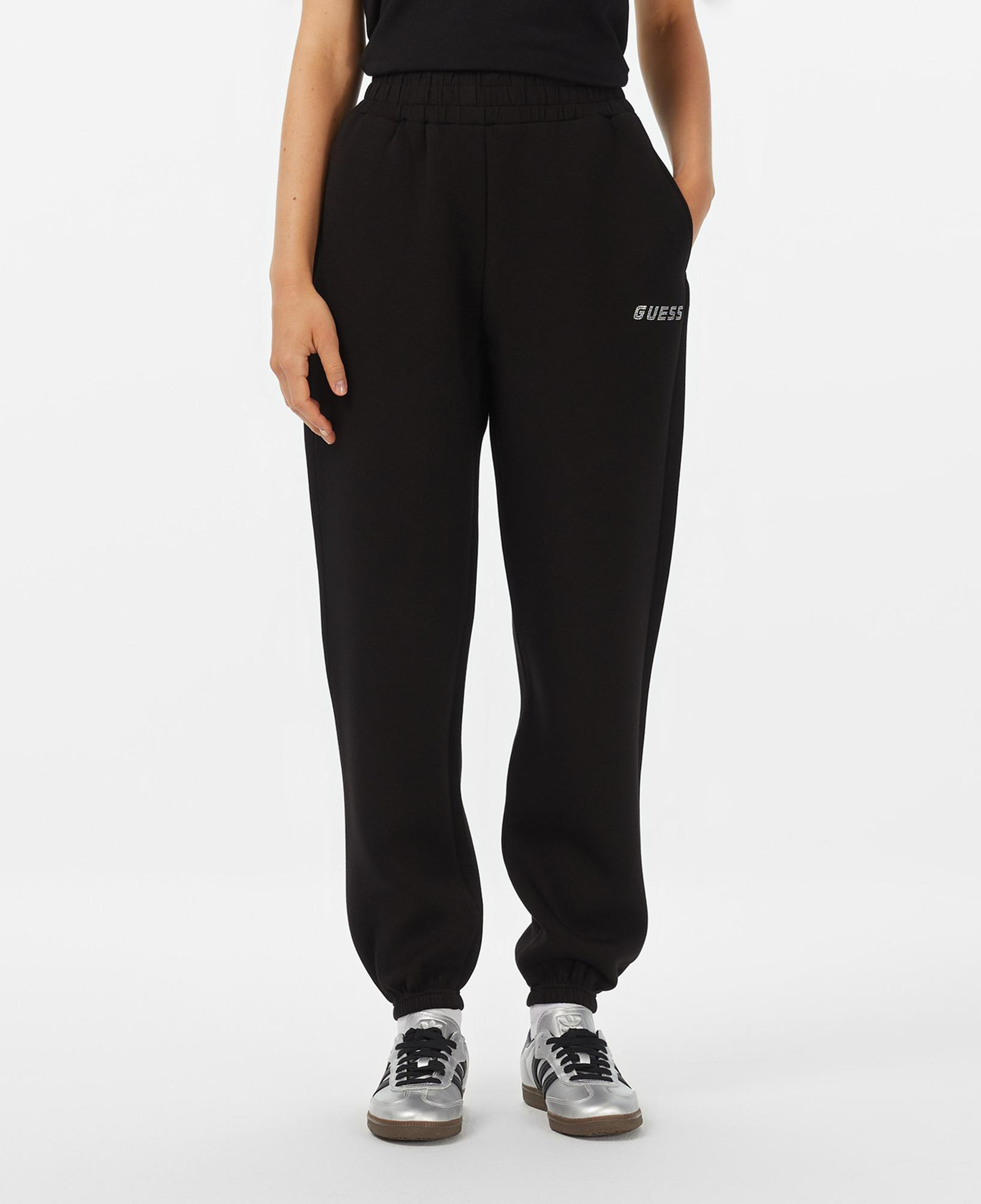 Guess Cecilia Scuba Kadın Siyah Eşofman Altı