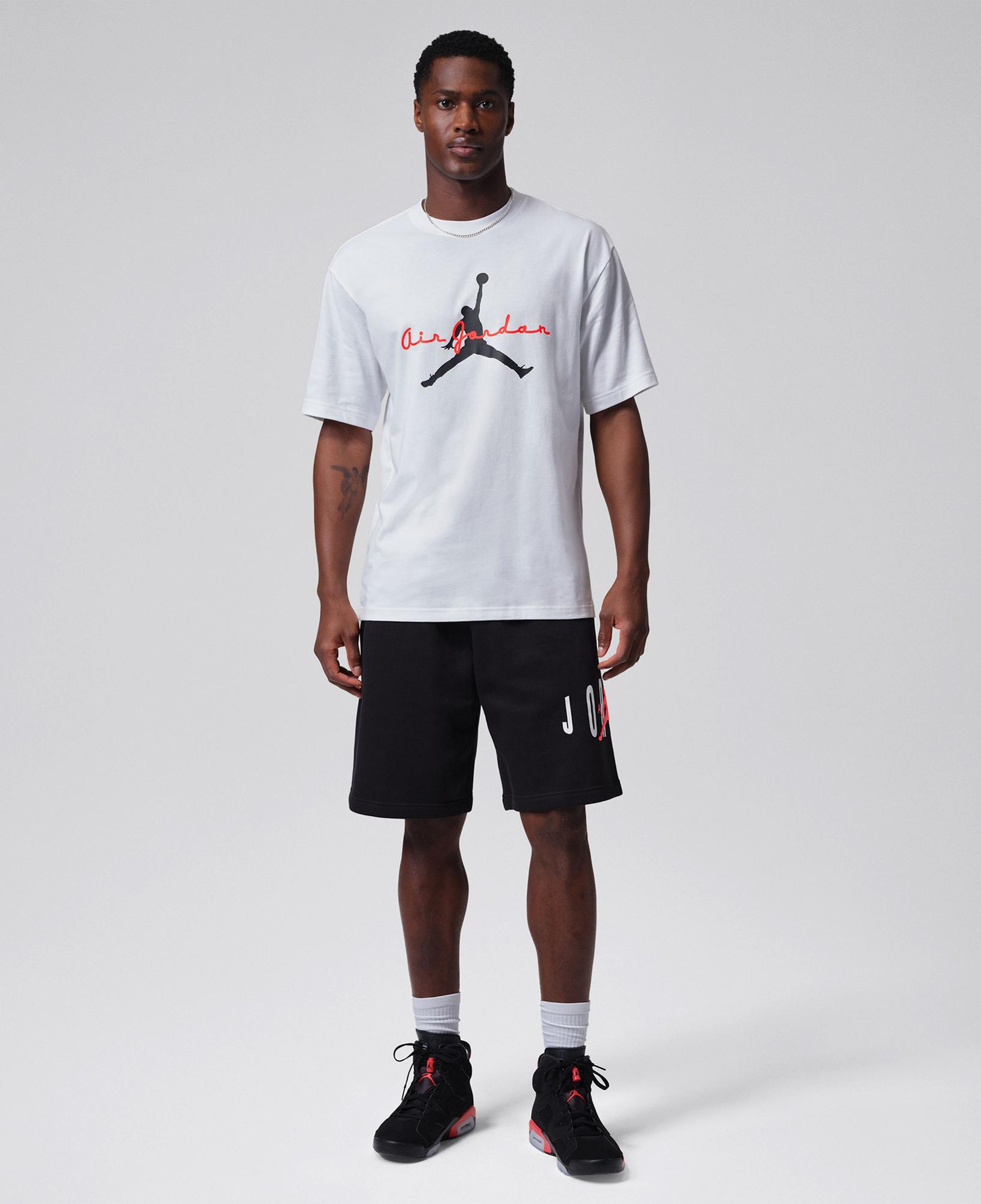 Jordan Brooklyn Essentials Erkek Beyaz T-Shirt