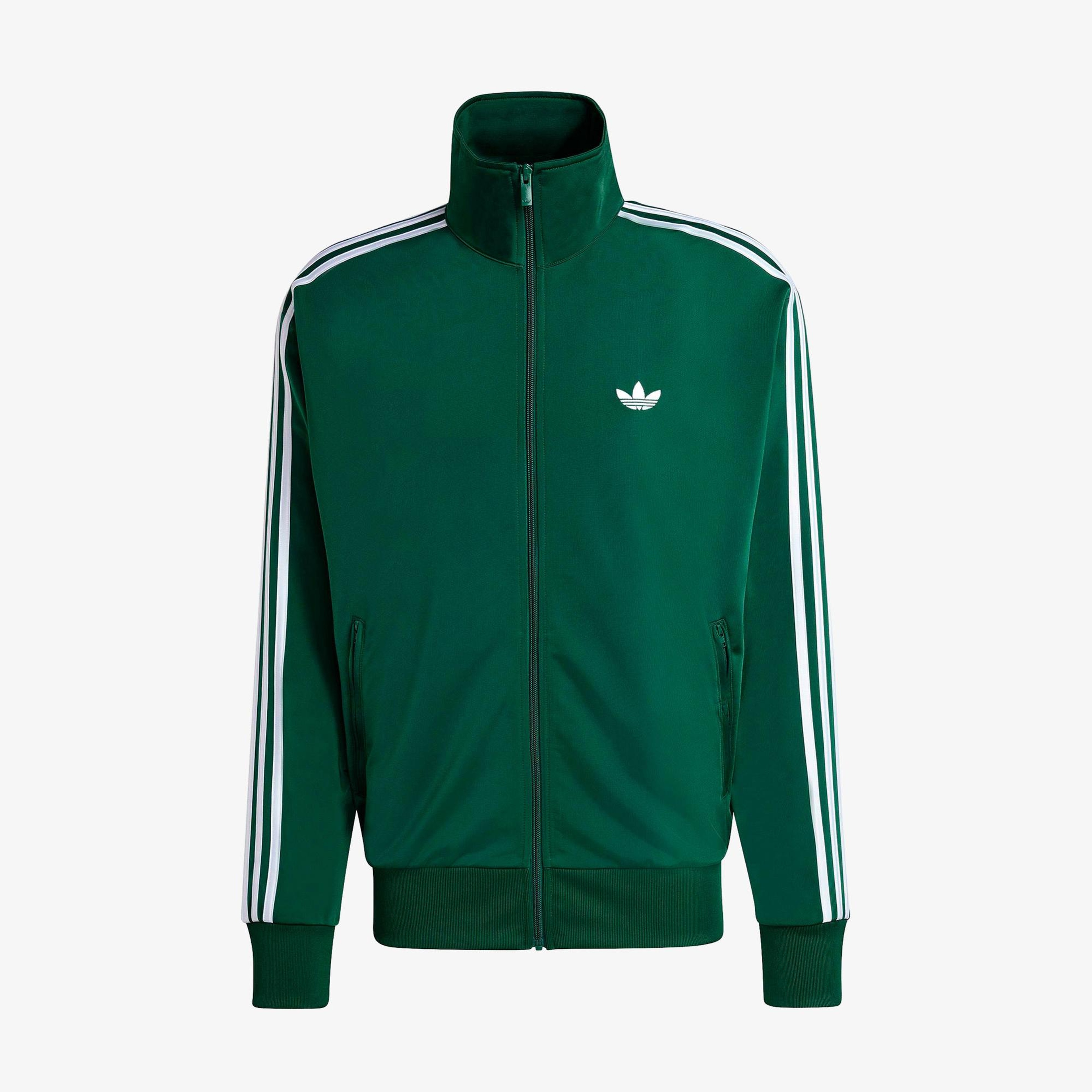 adidas Firebird Erkek Yeşil Eşofman Üstü