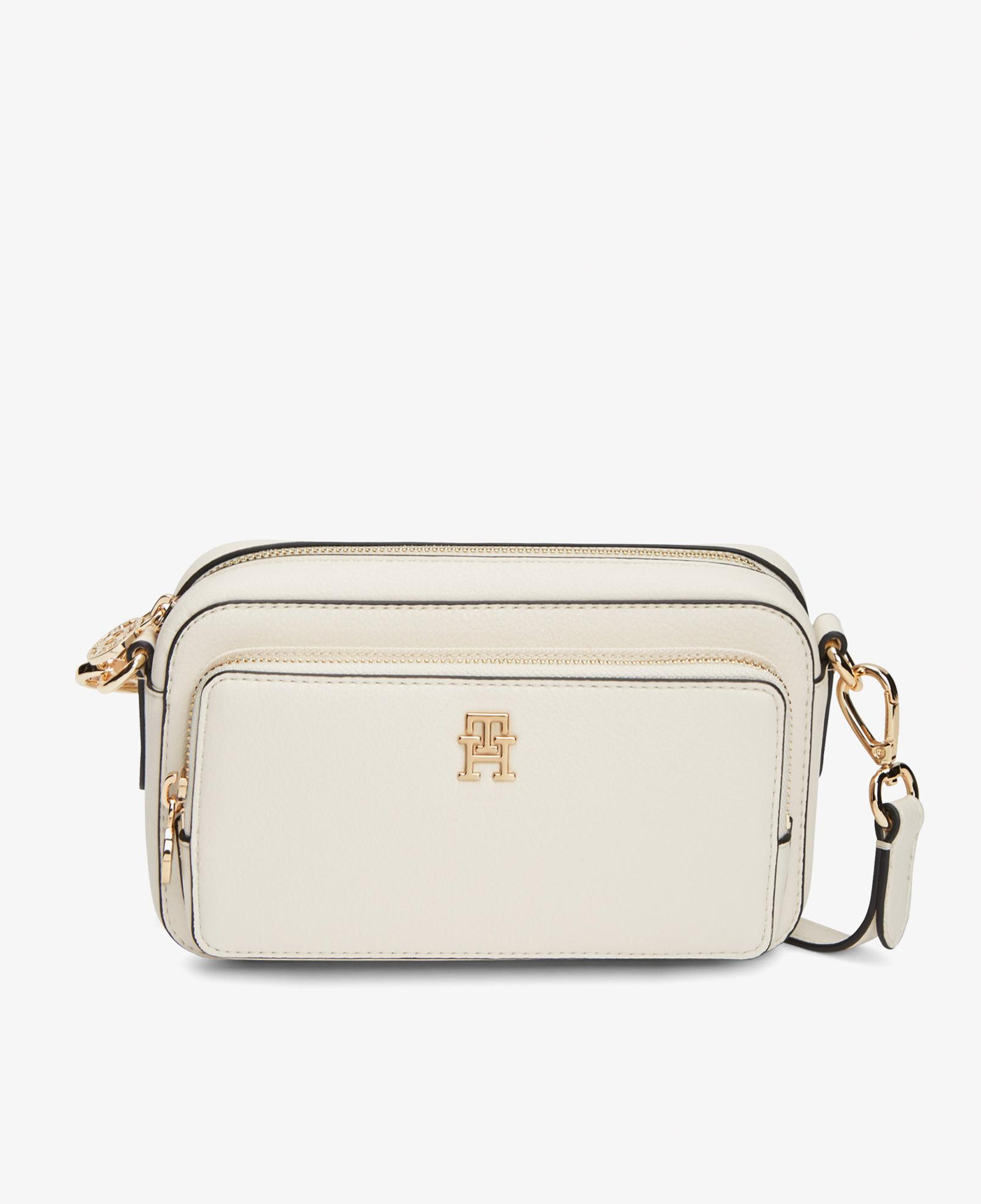 Tommy Hilfiger Icon Kadın Bej Çapraz Çanta