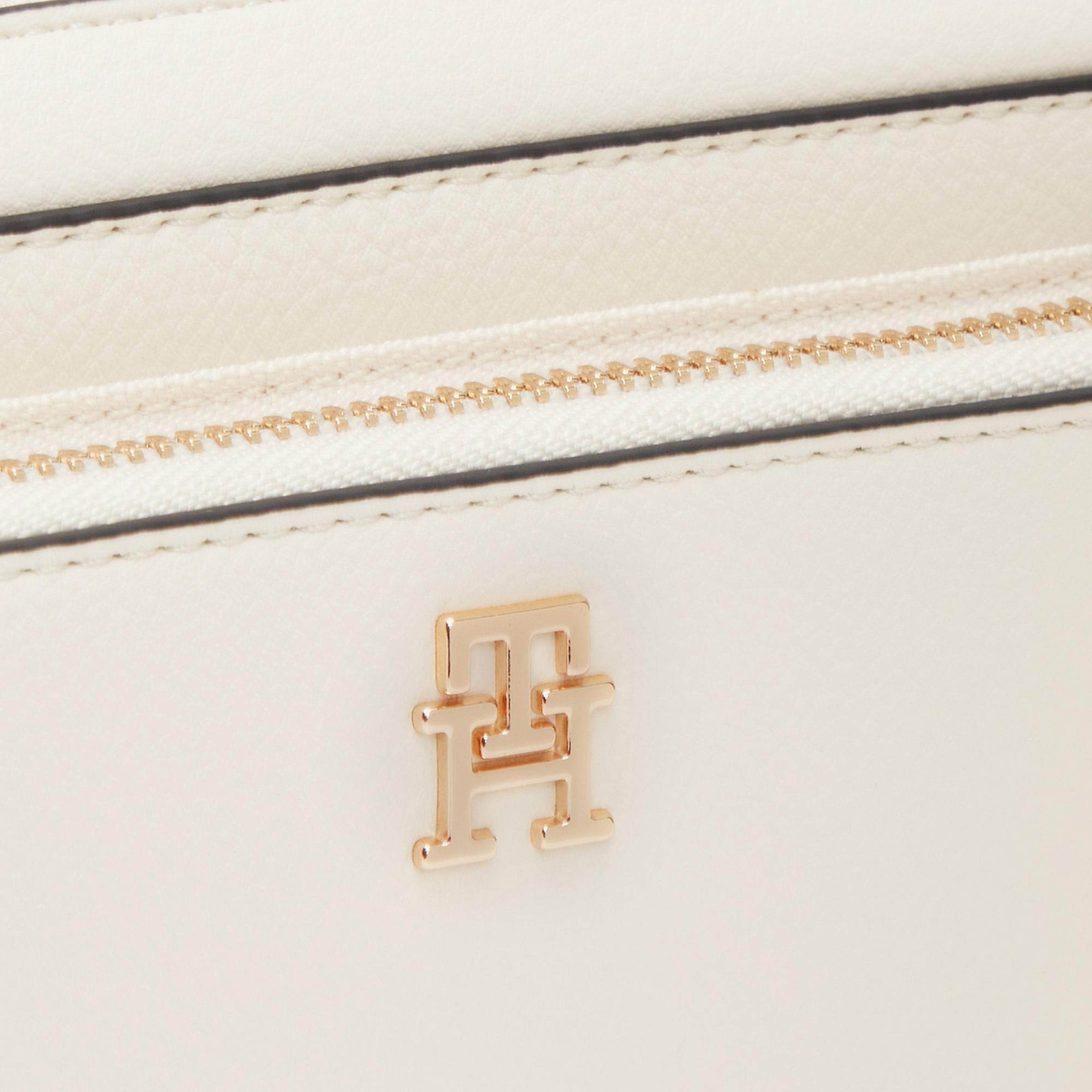 Tommy Hilfiger Icon Kadın Bej Çapraz Çanta