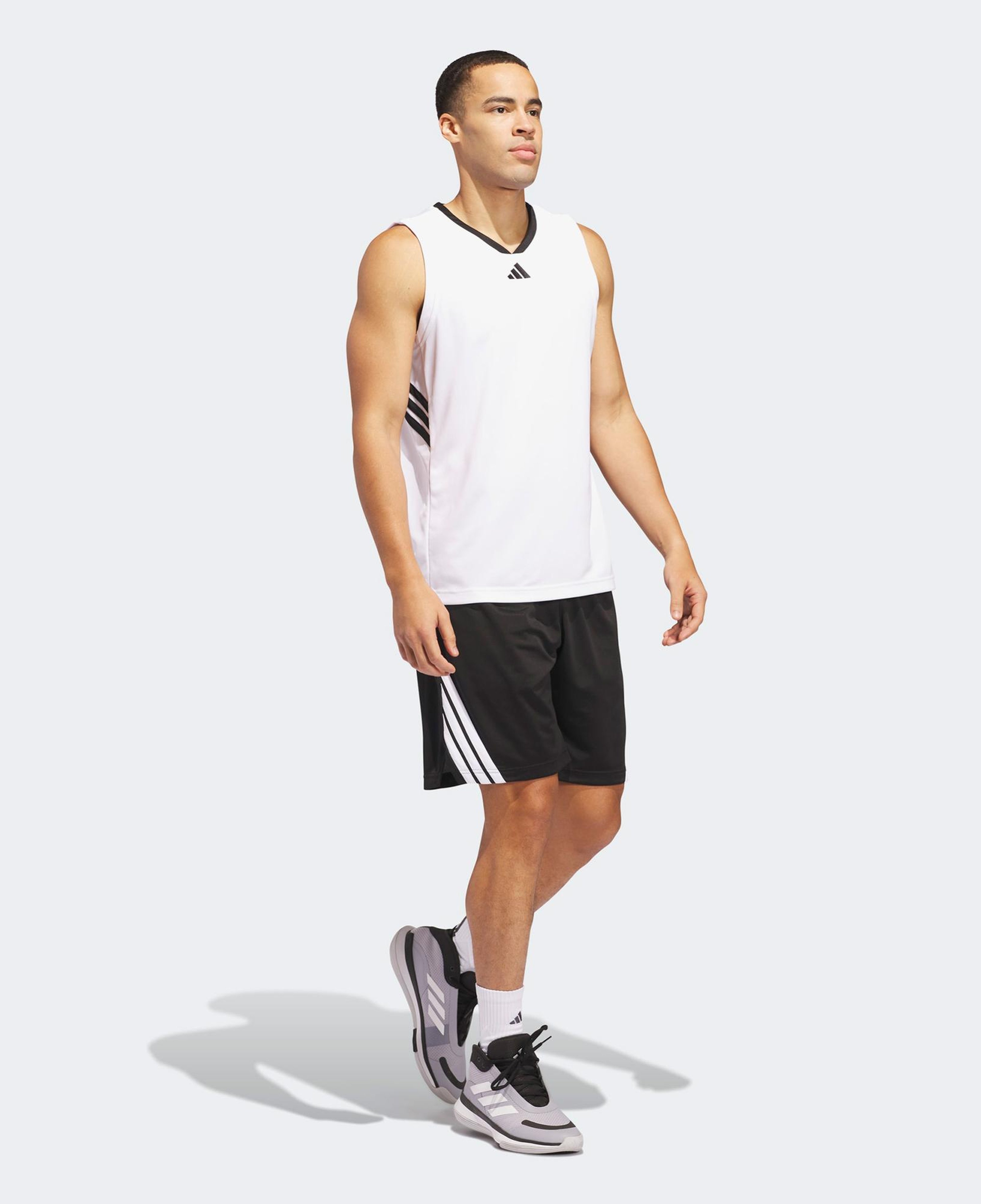 adidas Legends 3-Stripes Erkek Siyah Şort