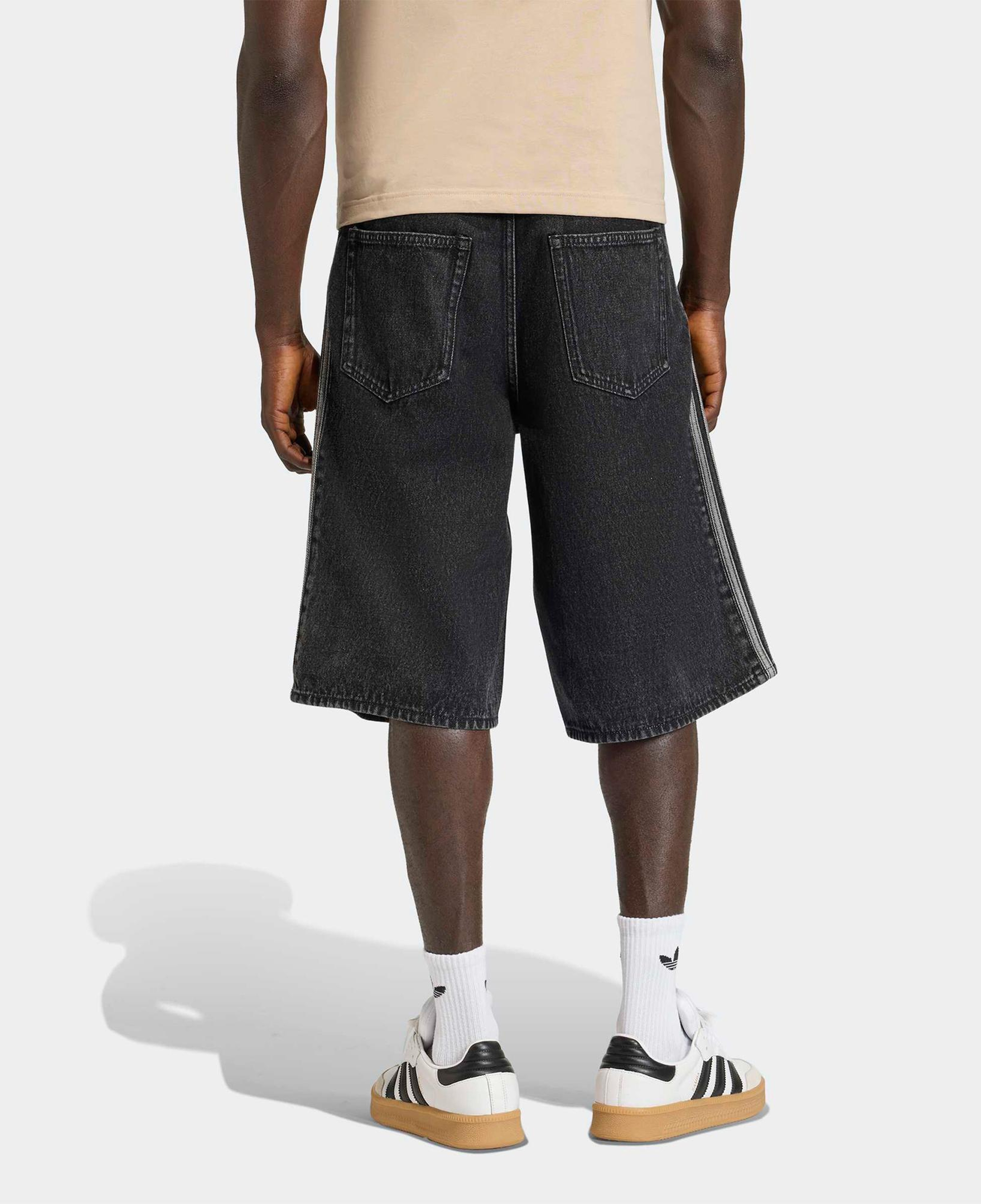 adidas Firebird Adicolor Denim Erkek Siyah Şort