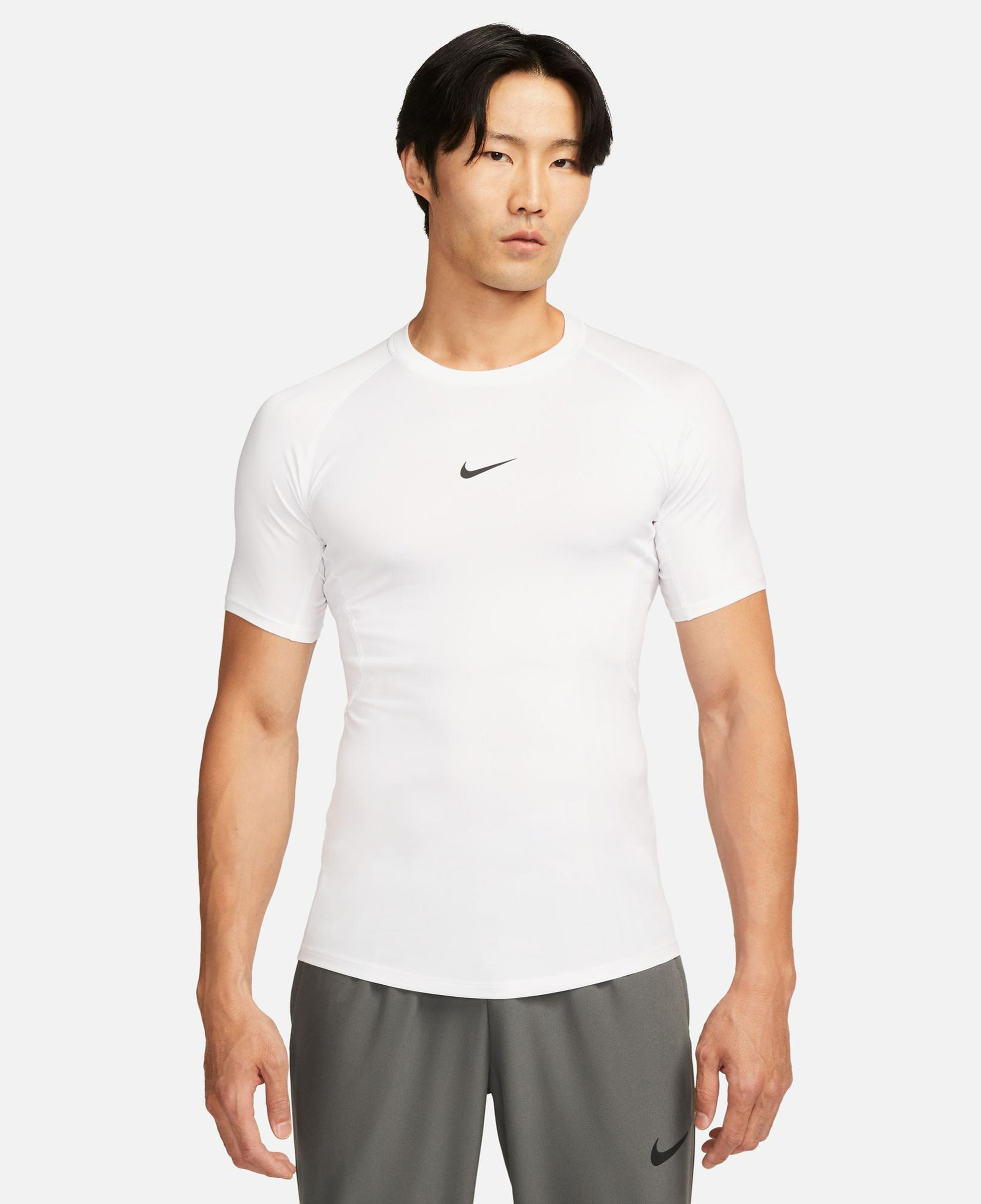 Nike Pro Dri-Fit Erkek Beyaz T-Shirt