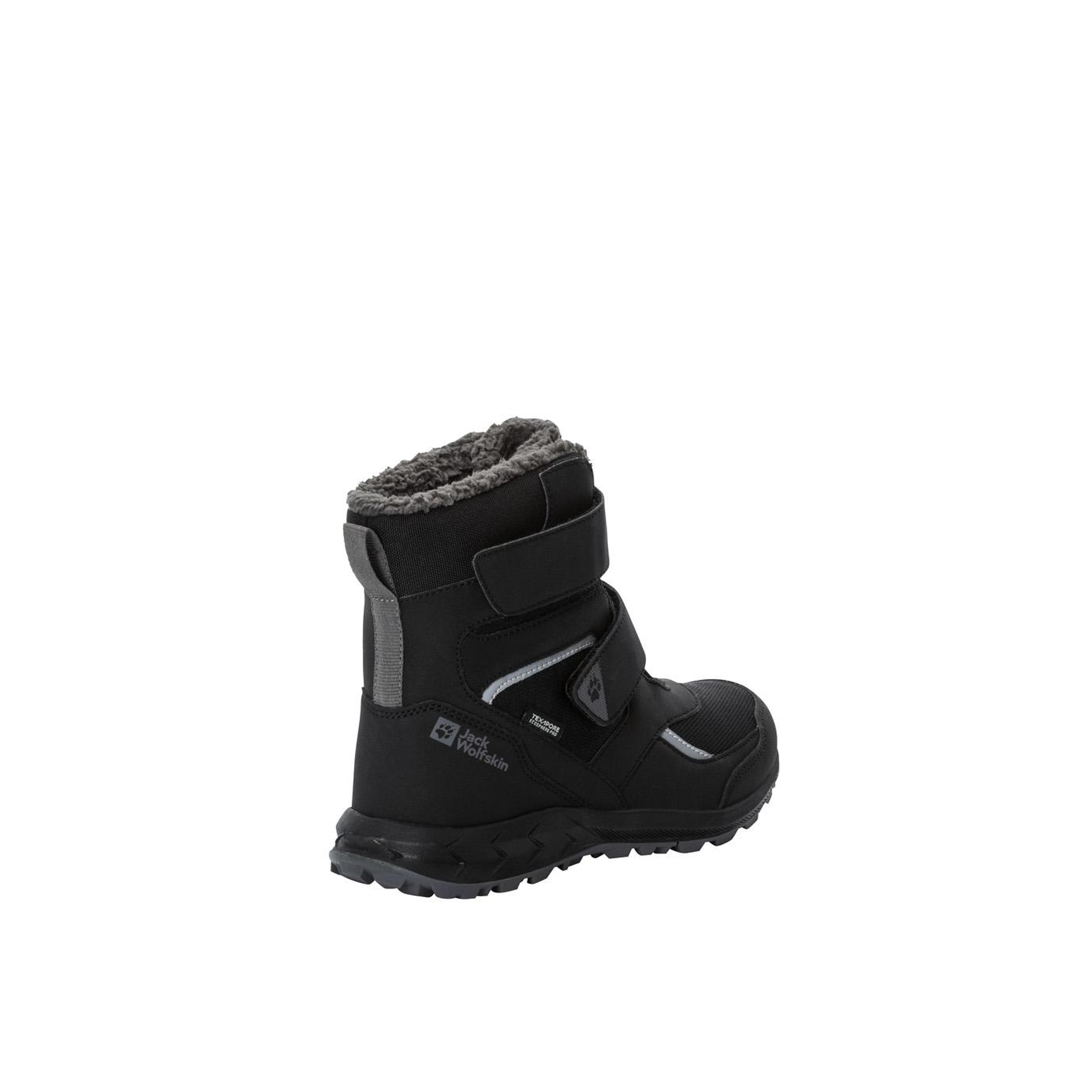 Jack Wolfskin Woodland Wt Texapore High Vc K Erkek Çocuk Siyah Bot