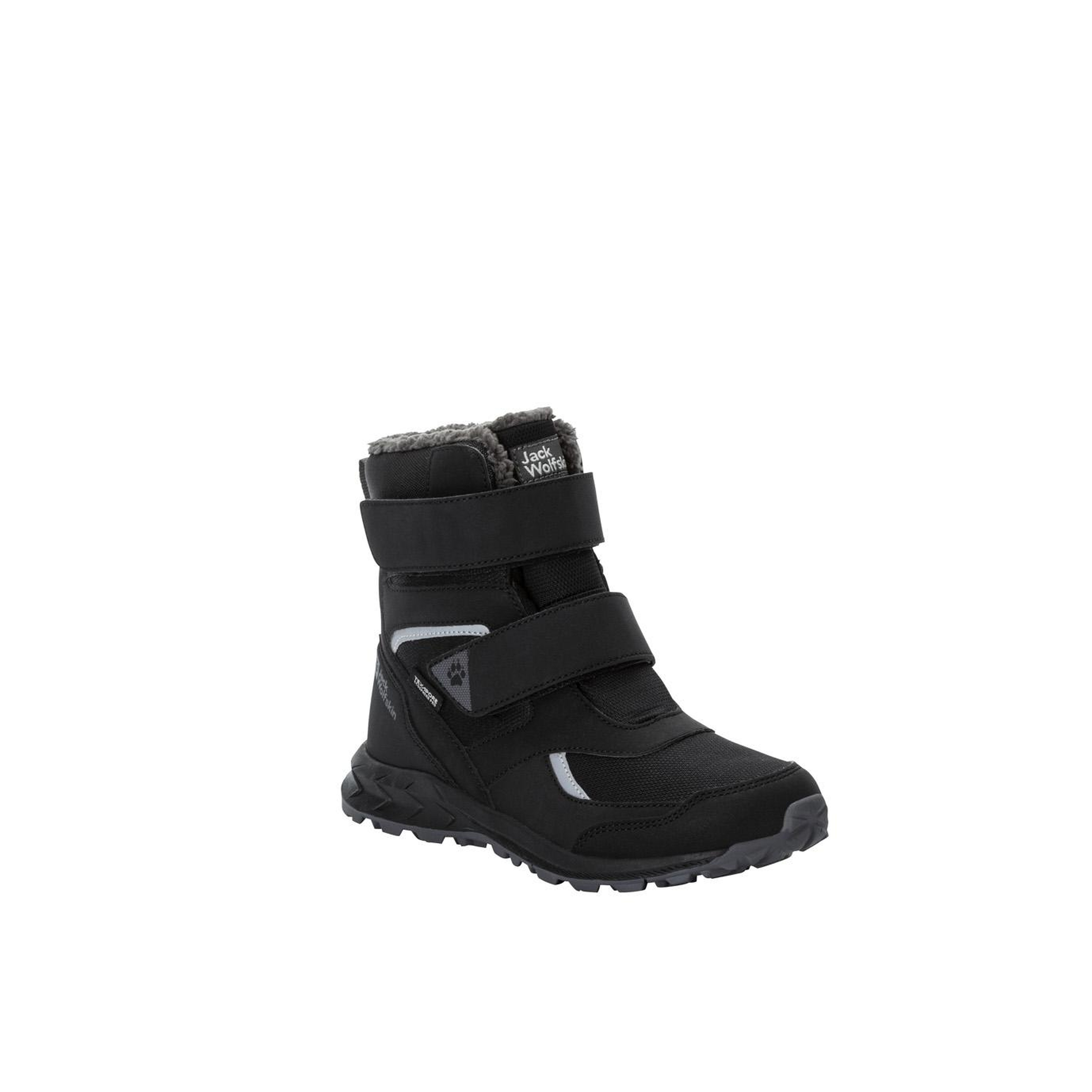Jack Wolfskin Woodland Wt Texapore High Vc K Erkek Çocuk Siyah Bot