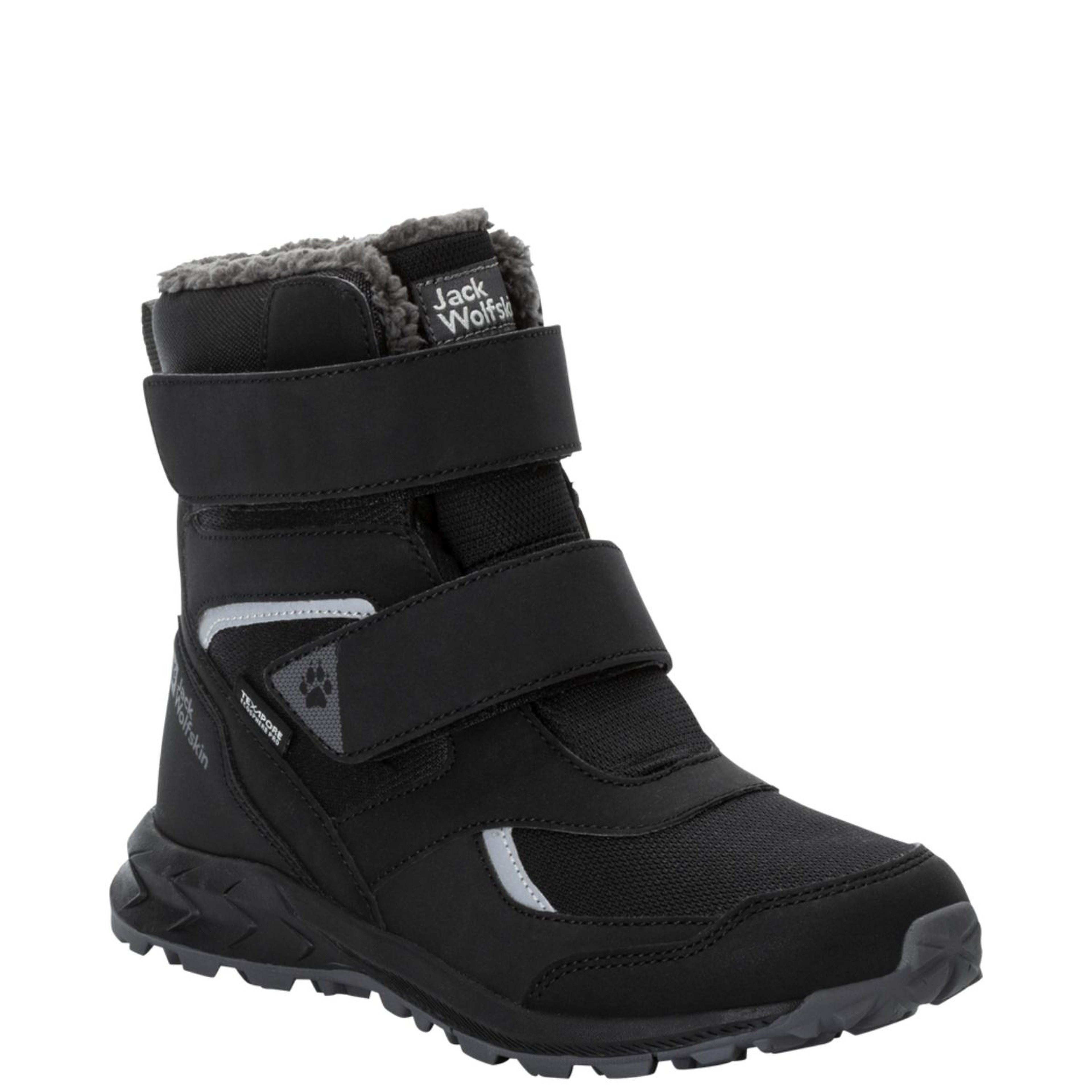 Jack Wolfskin Woodland Wt Texapore High Vc K Erkek Çocuk Siyah Bot