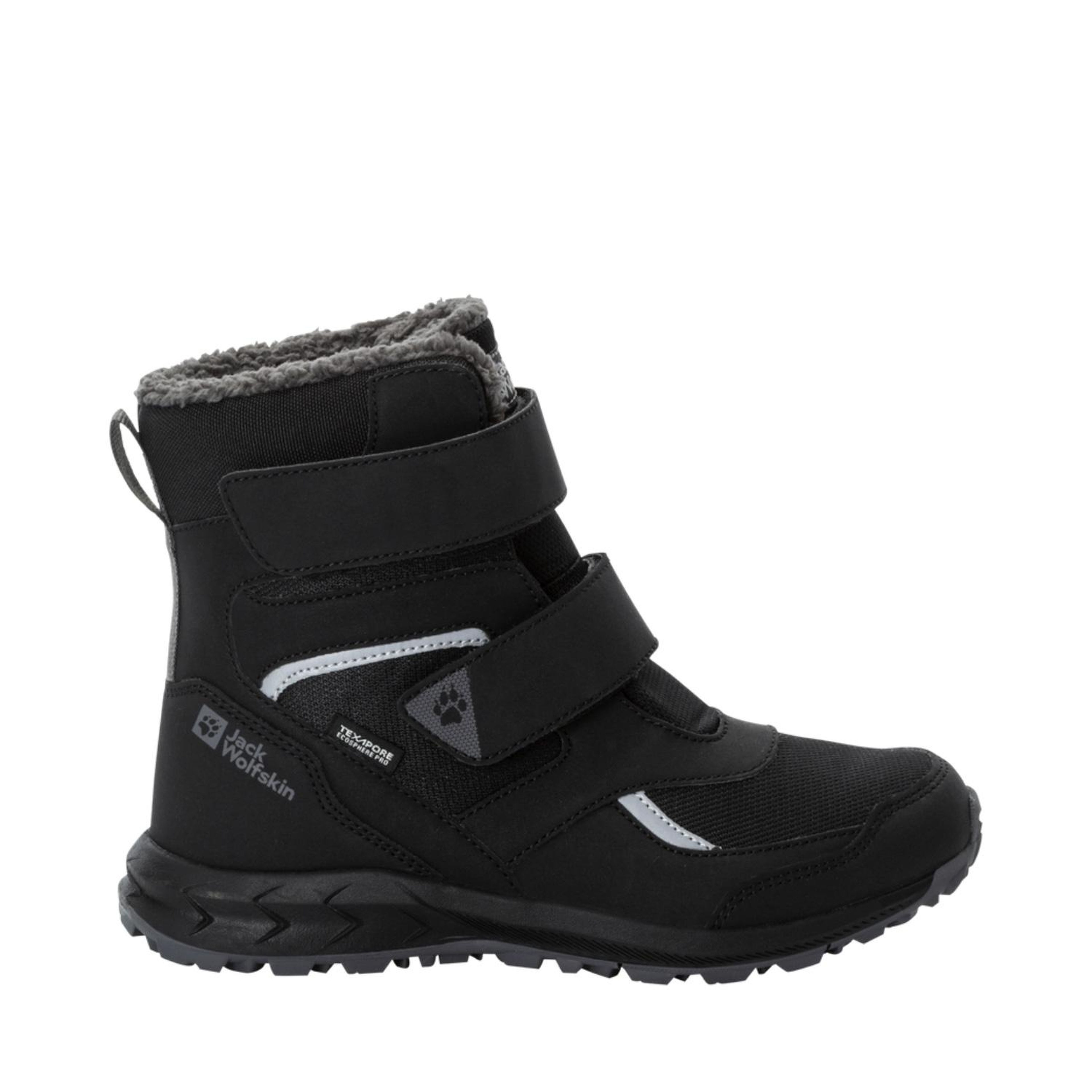 Jack Wolfskin Woodland Wt Texapore High Vc K Erkek Çocuk Siyah Bot
