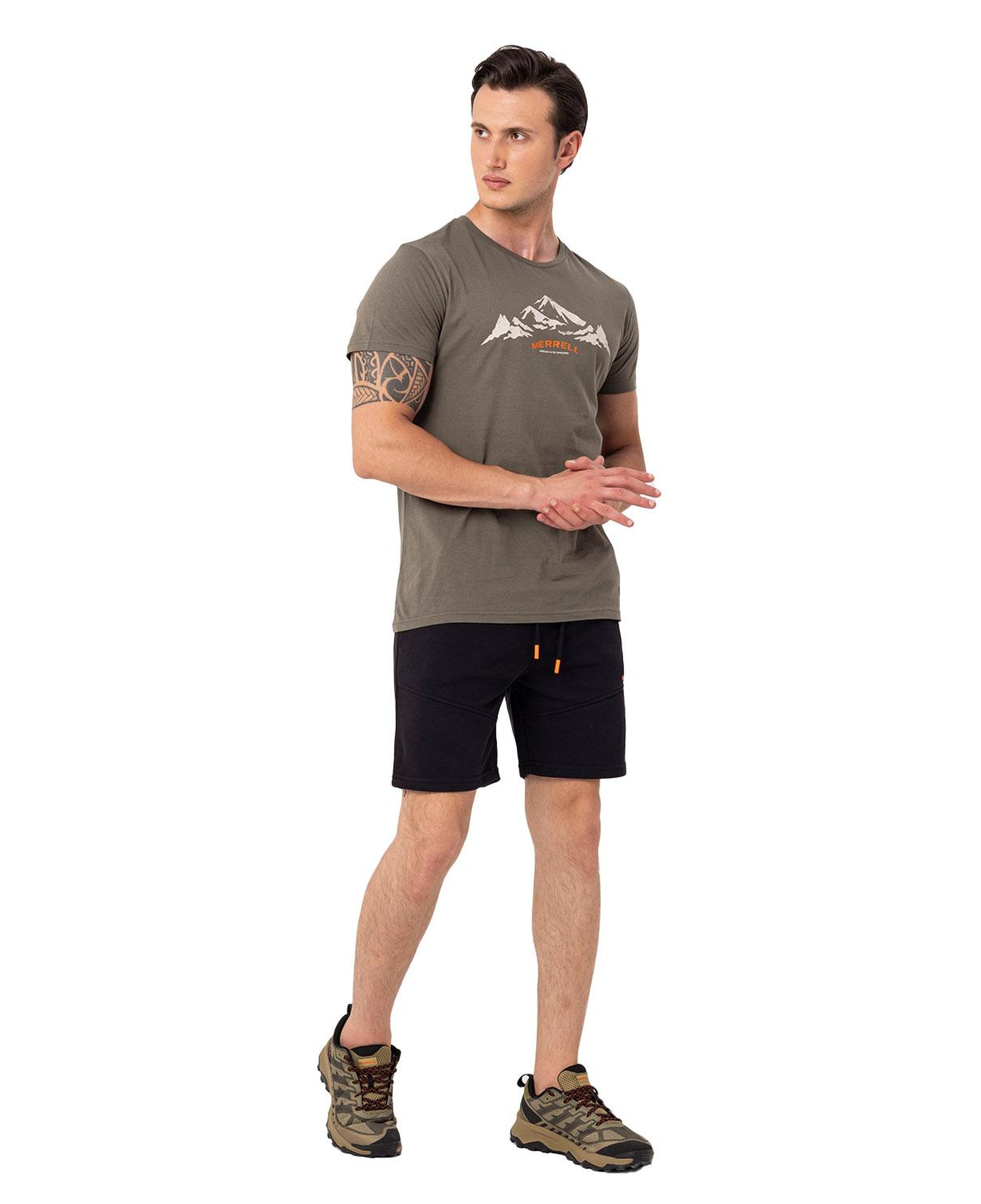 Merrell Taurus Erkek Yeşil Tişört