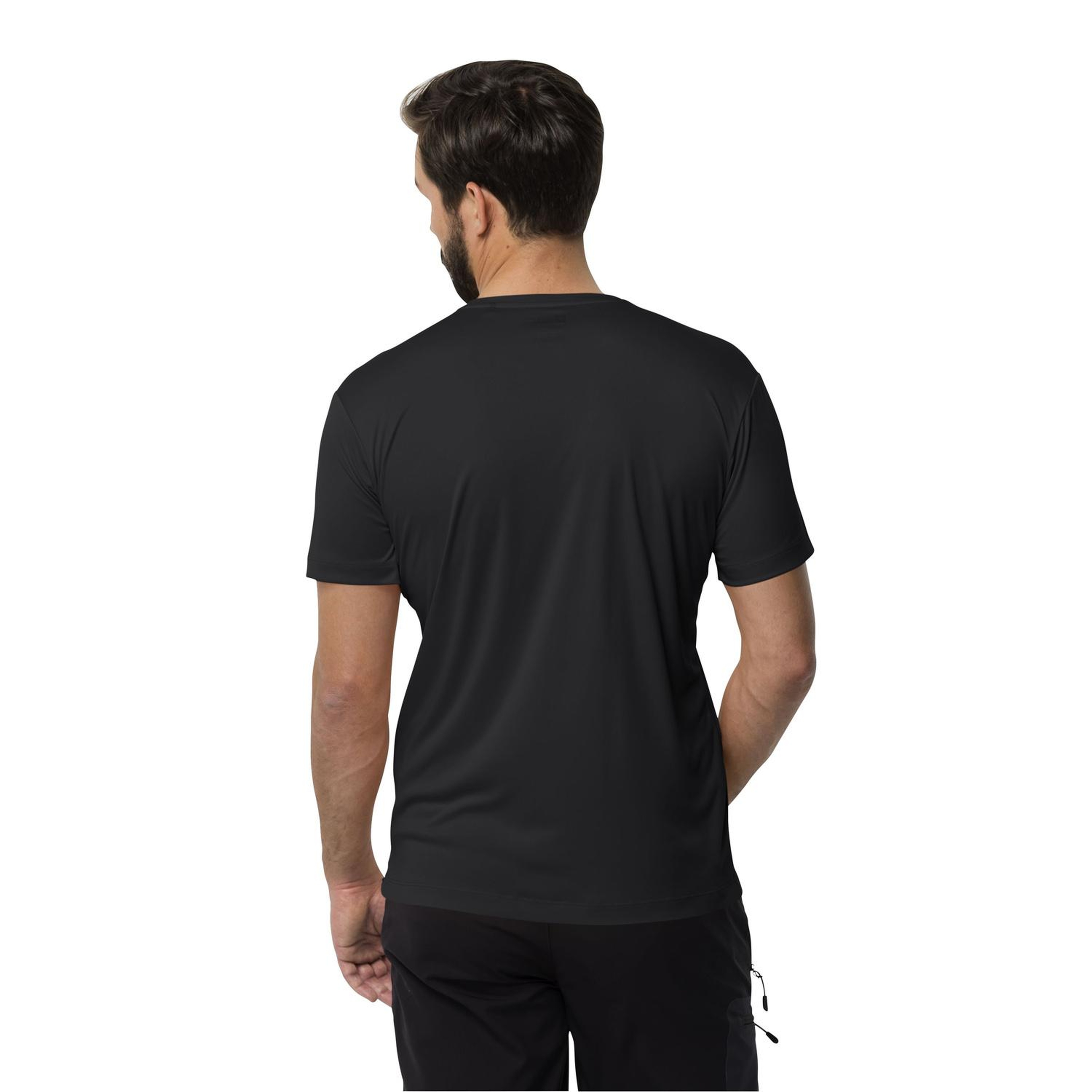 Jack Wolfskin Peak Graphic T Erkek Gri Tişört