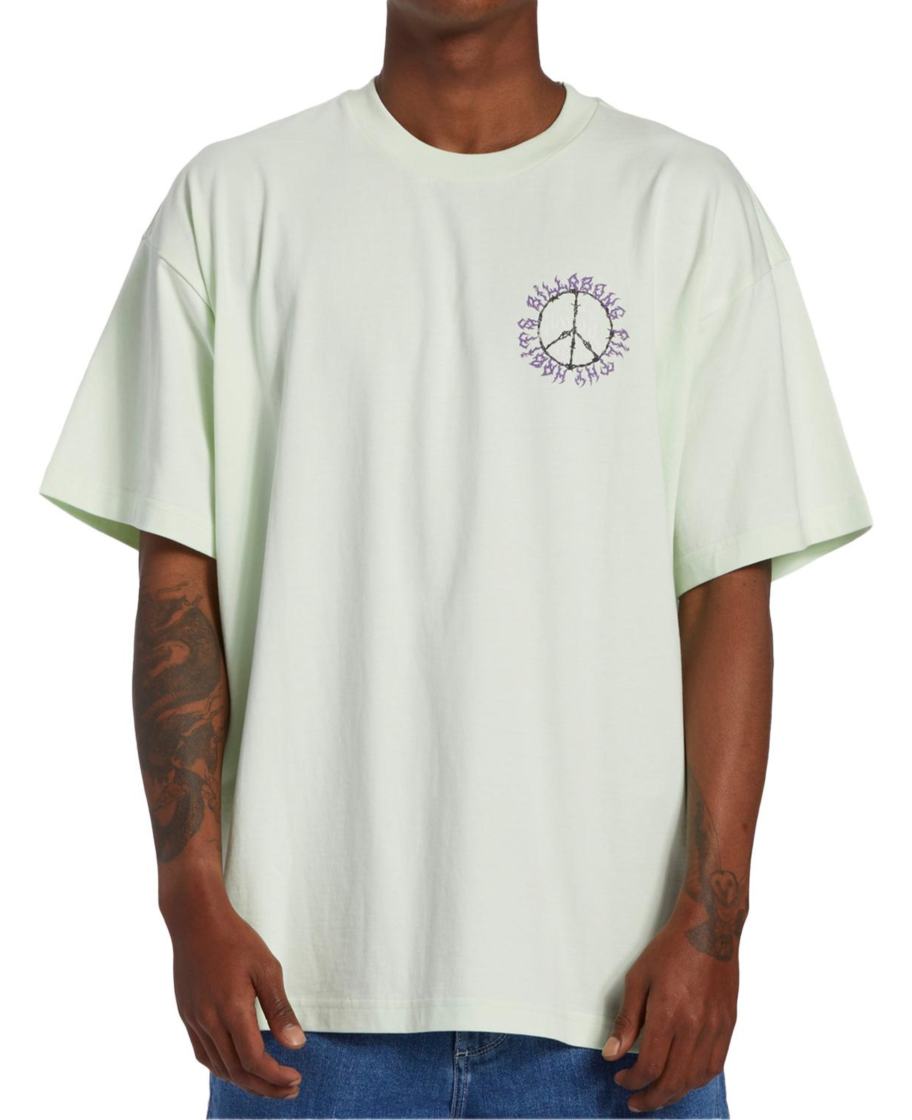 Billabong Harmony Tees Erkek Yeşil Tişört