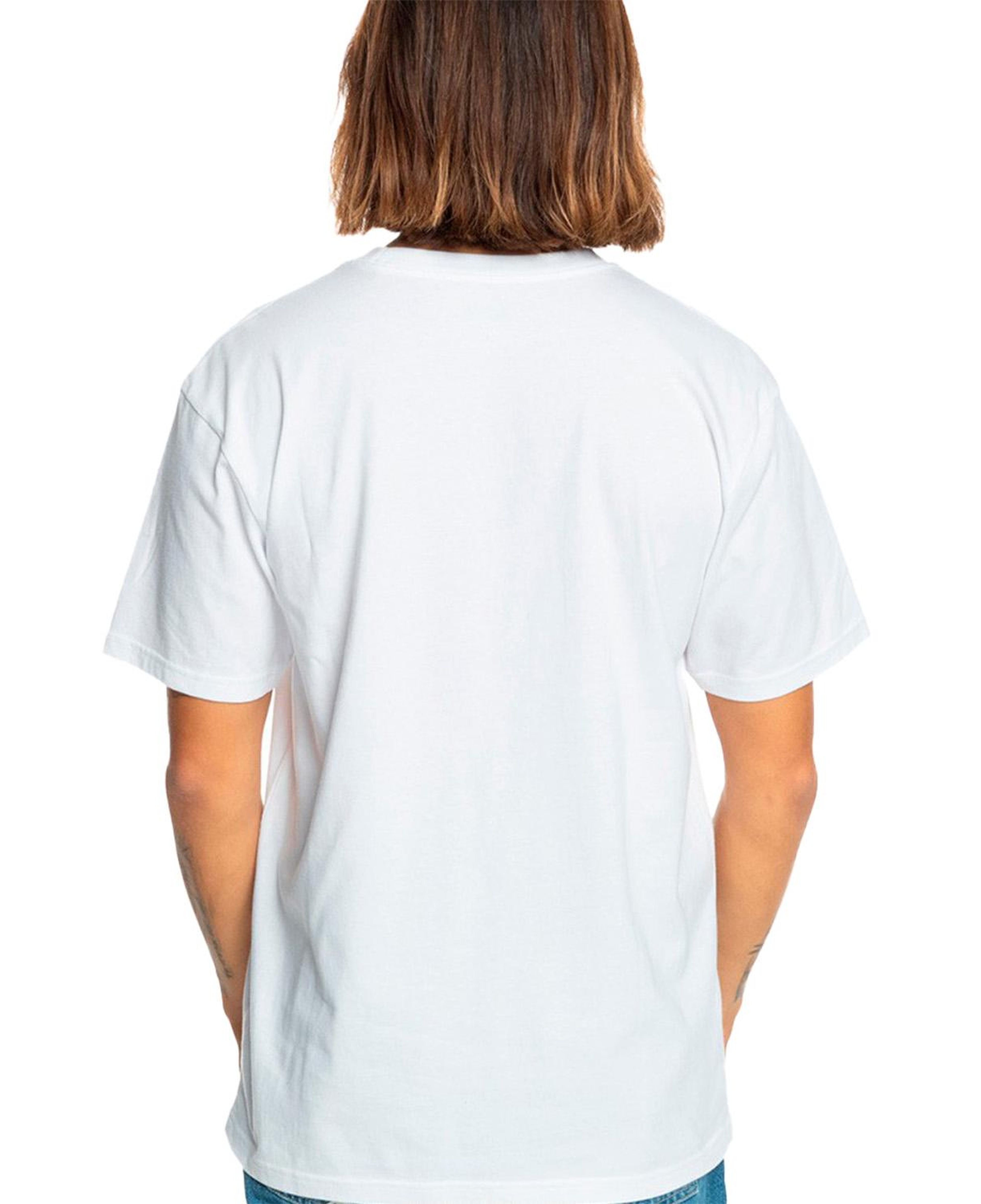 Quiksilver Floating Around Erkek Beyaz Tişört