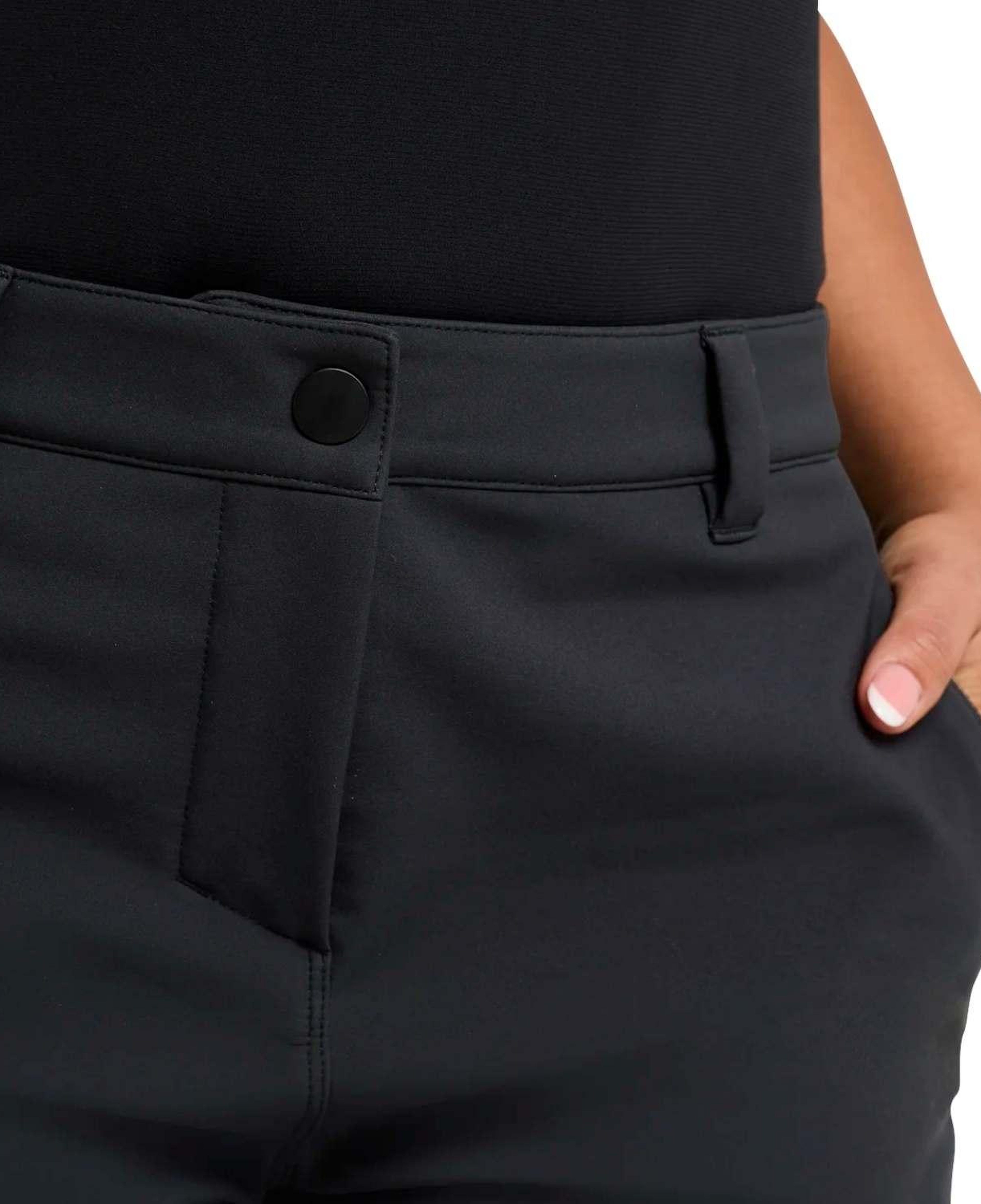 Jack Wolfskin Trek Terrain Pants Kadın Siyah Outdoor Pantolonu