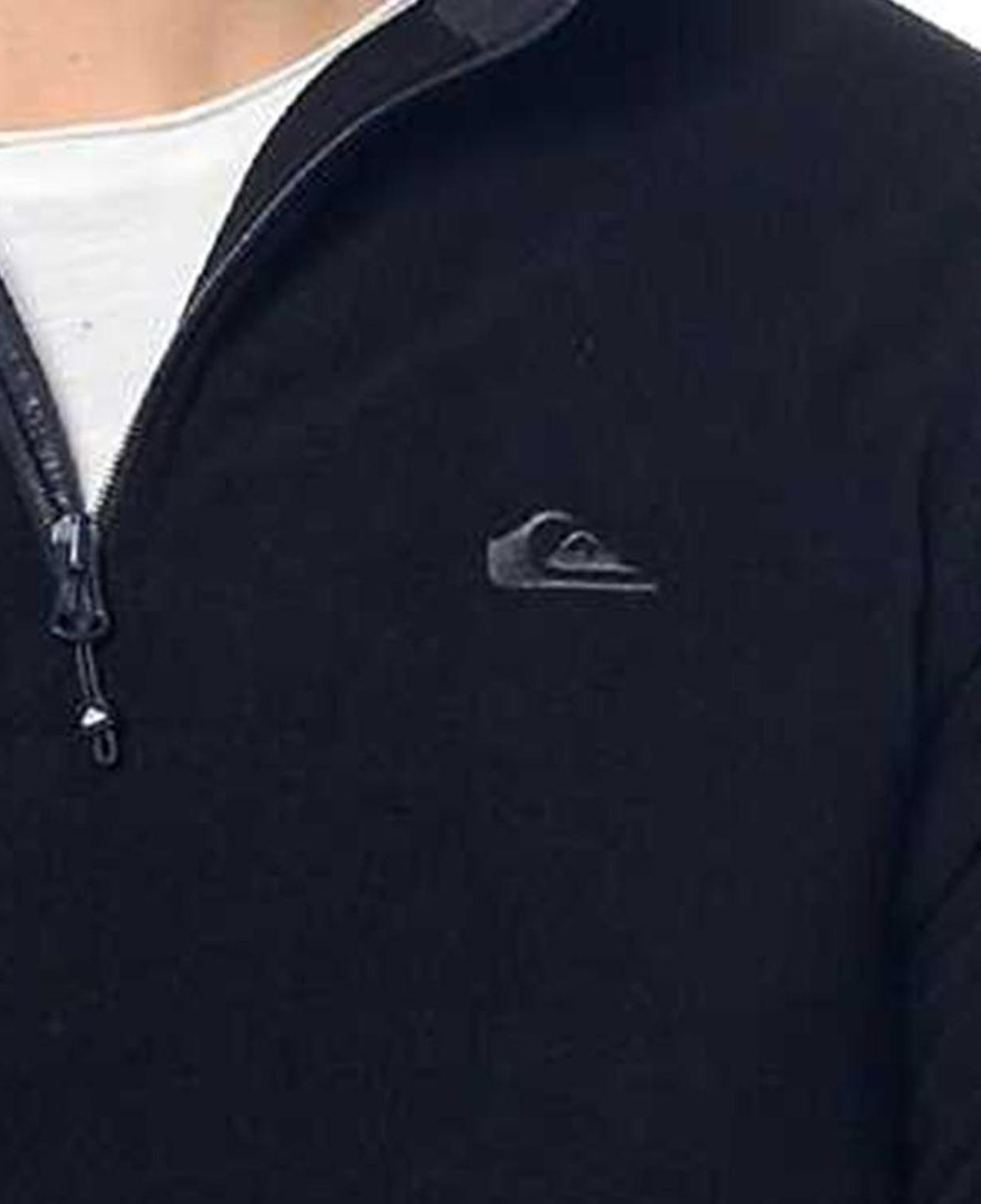 Quiksilver Mission Halfzip Erkek Siyah Polar