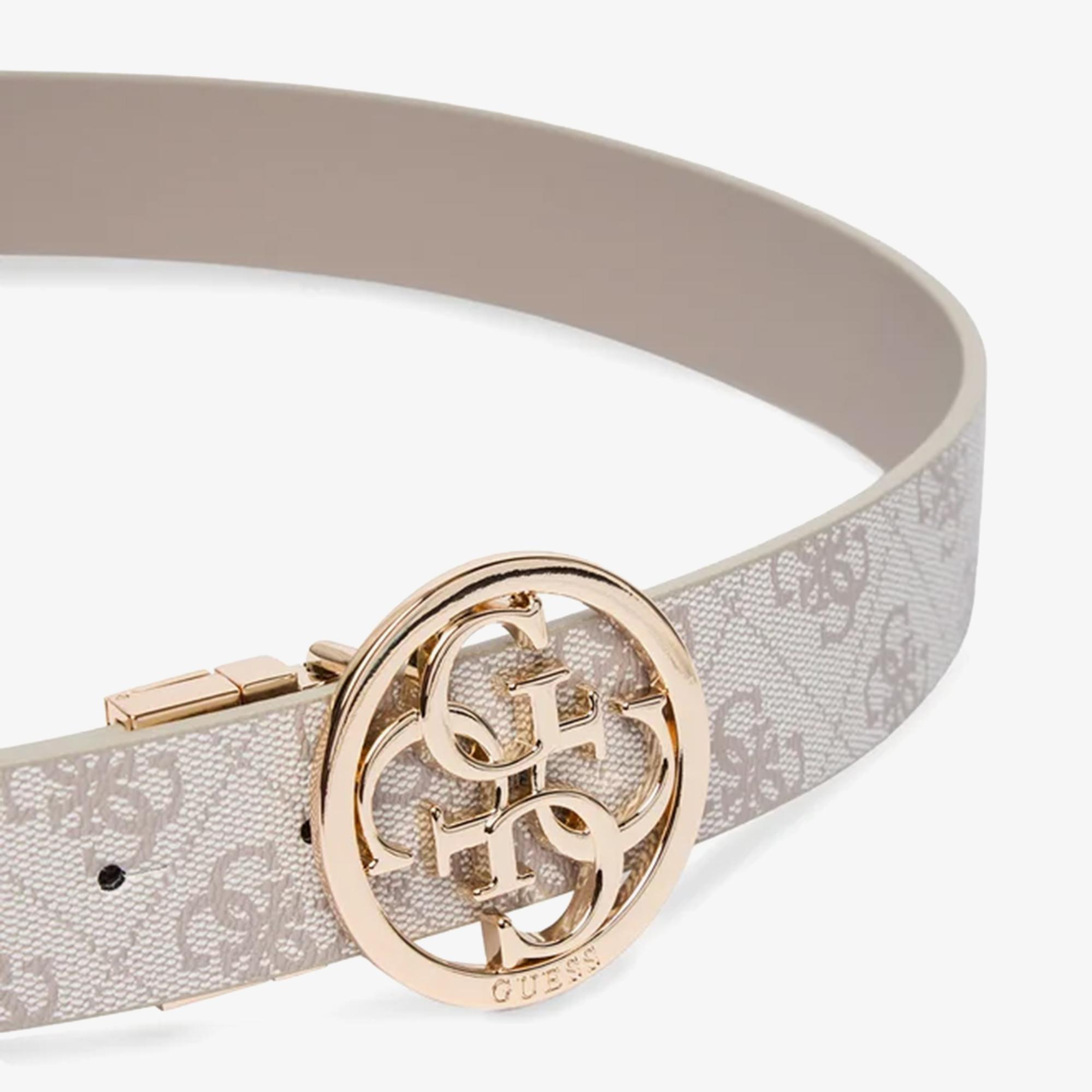 Guess Noelle Iı Ayarlanabilir Çift Taraflı Kadın Kahverengi Kemer