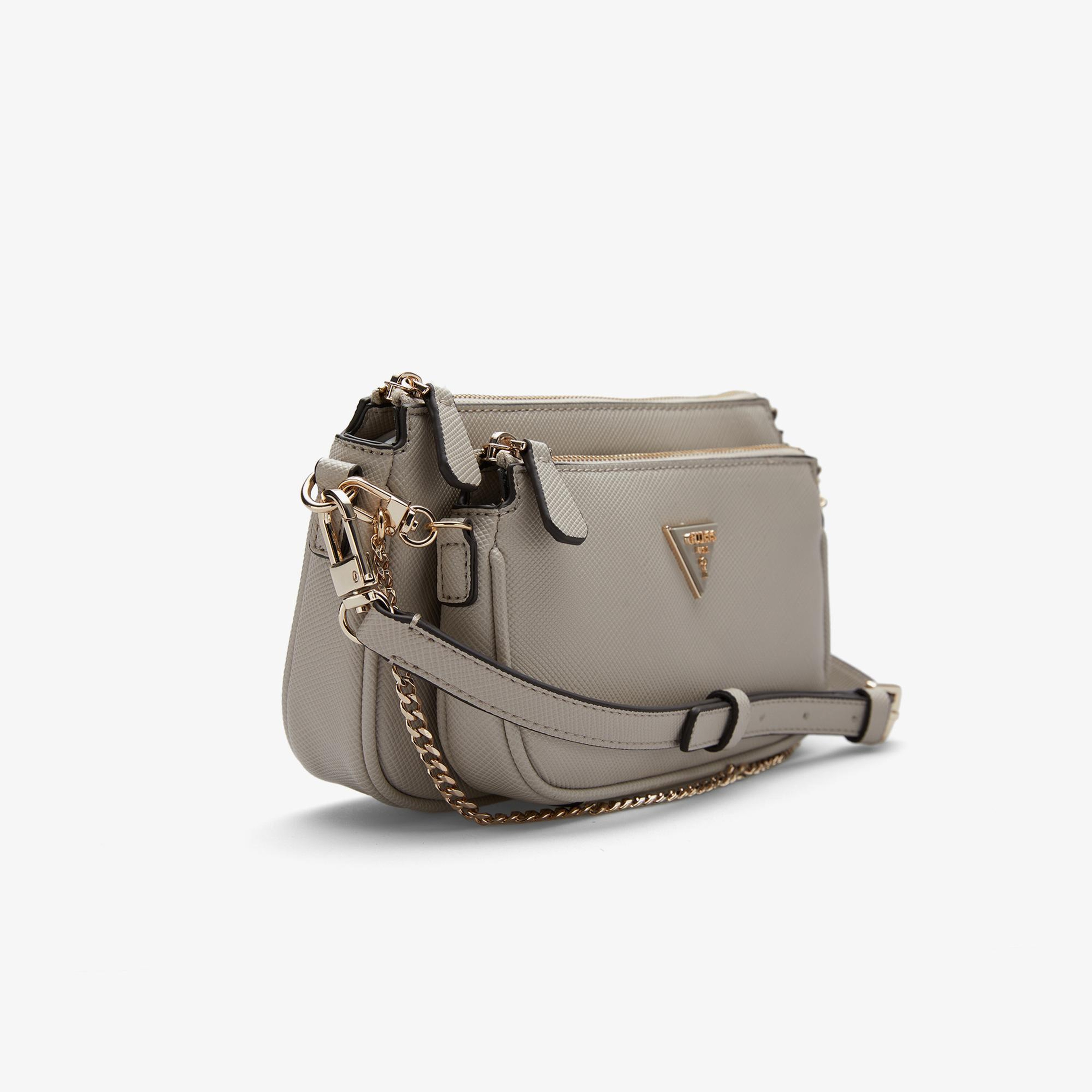 Guess Noelle Iı Çapraz Askılı Kadın  Kahverengi Omuz Çantası