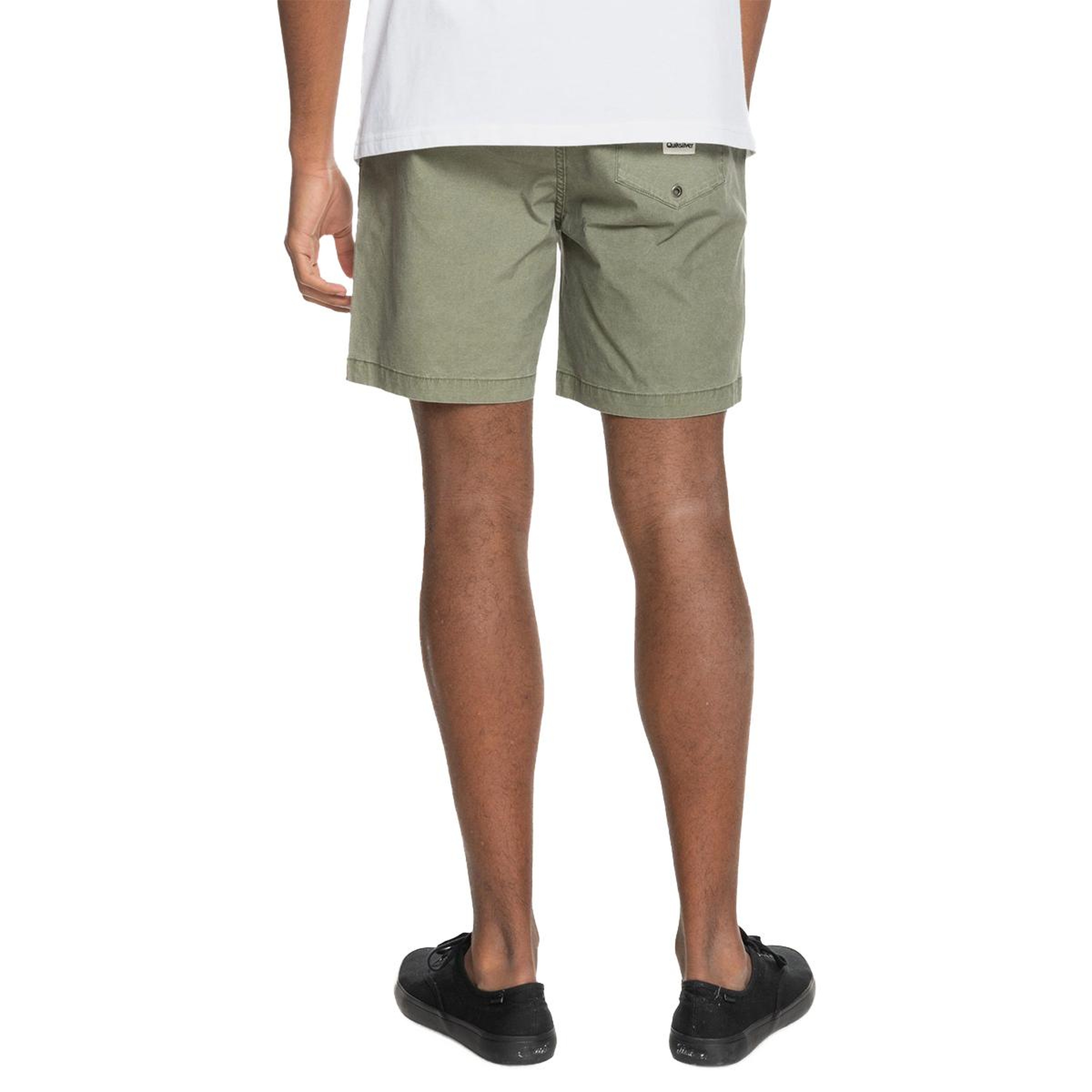 Quiksilver Erkek Şort Walkshort Taxer Yeşil Günlük Giyim