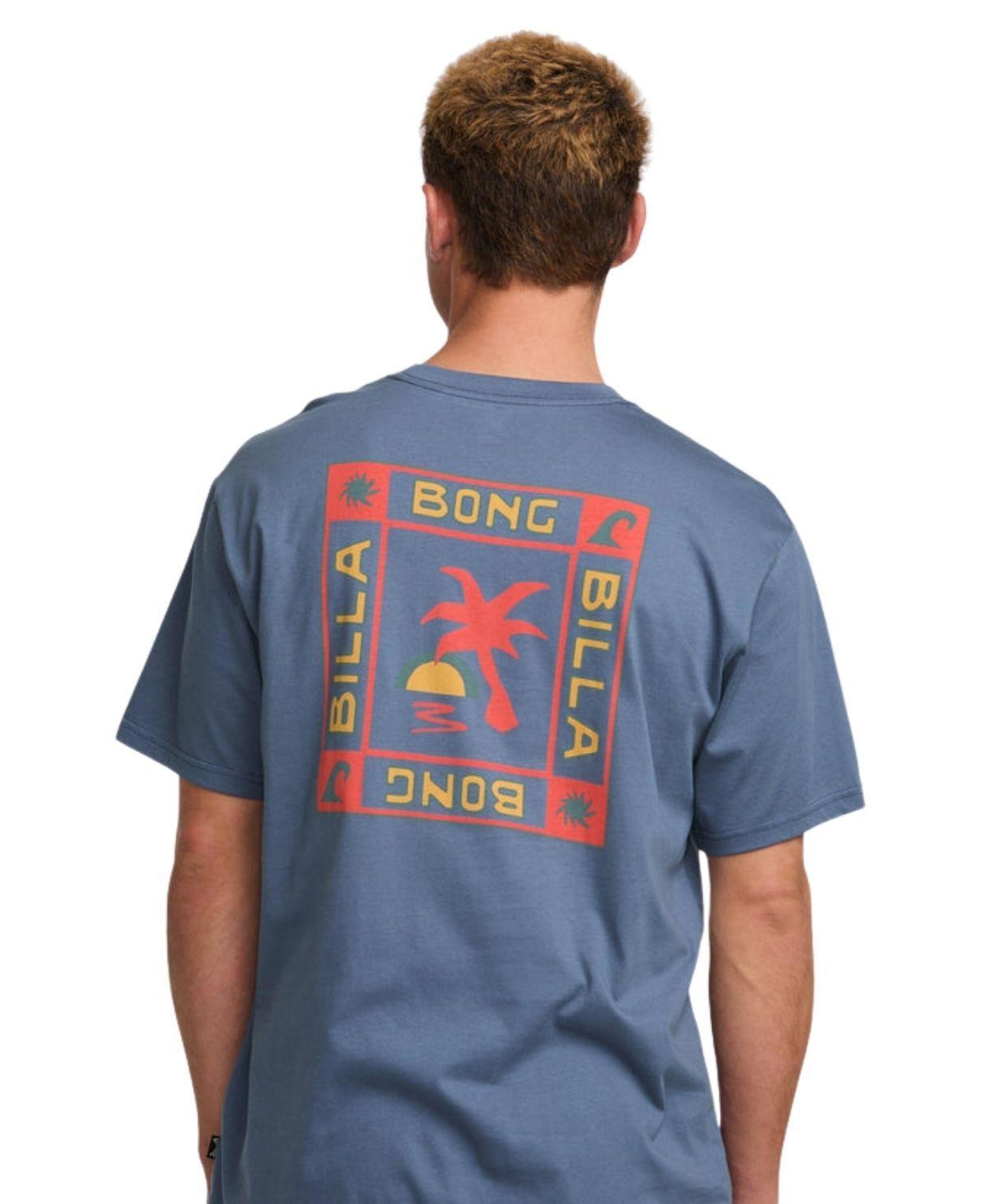 Billabong Window Premium Ss Erkek Mavi Tişört