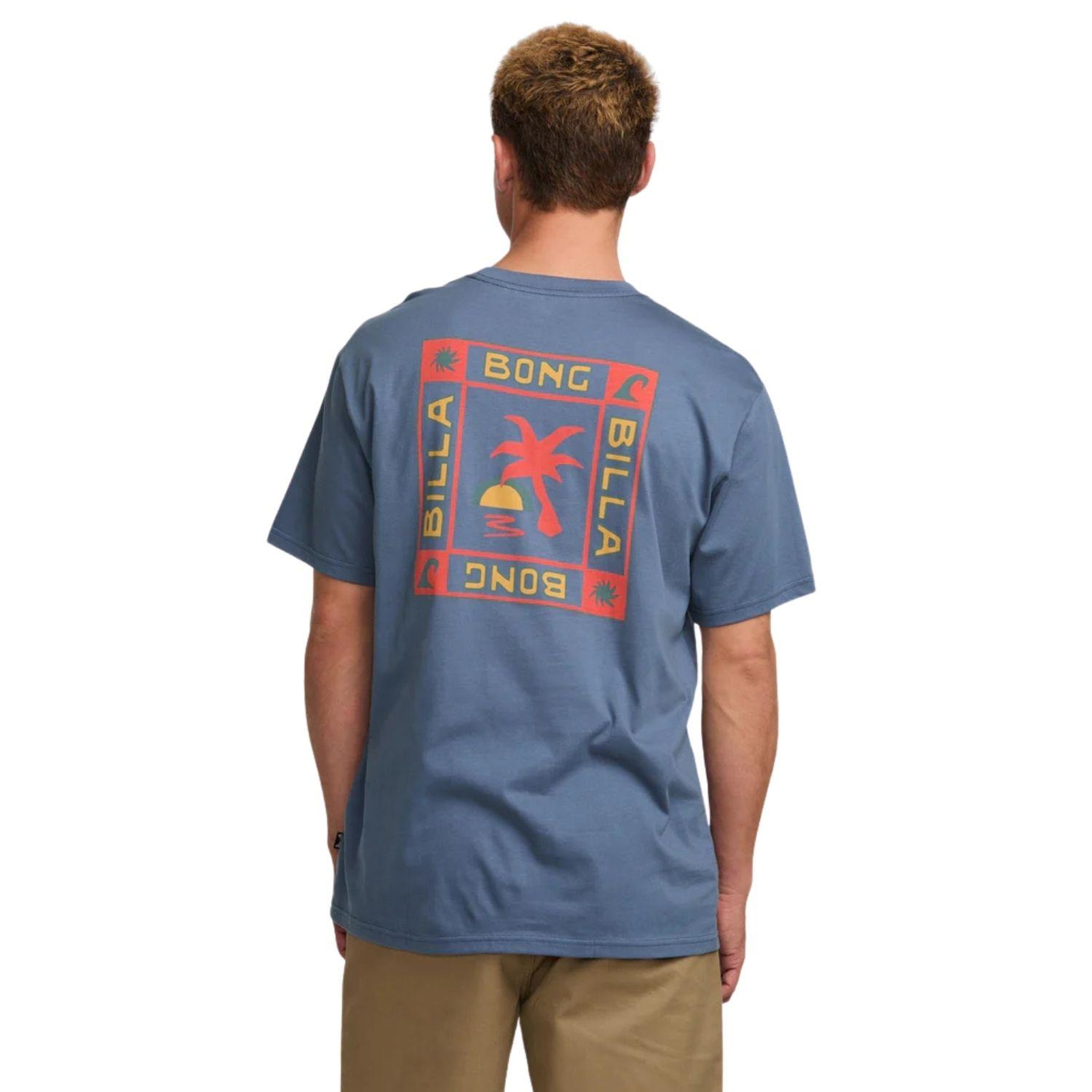 Billabong Window Premium Ss Erkek Mavi Tişört