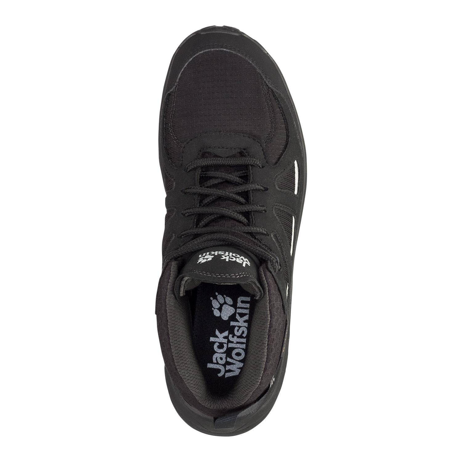 Jack Wolfskin Woodland 2 Texapore Mid Kadın Siyah Bot