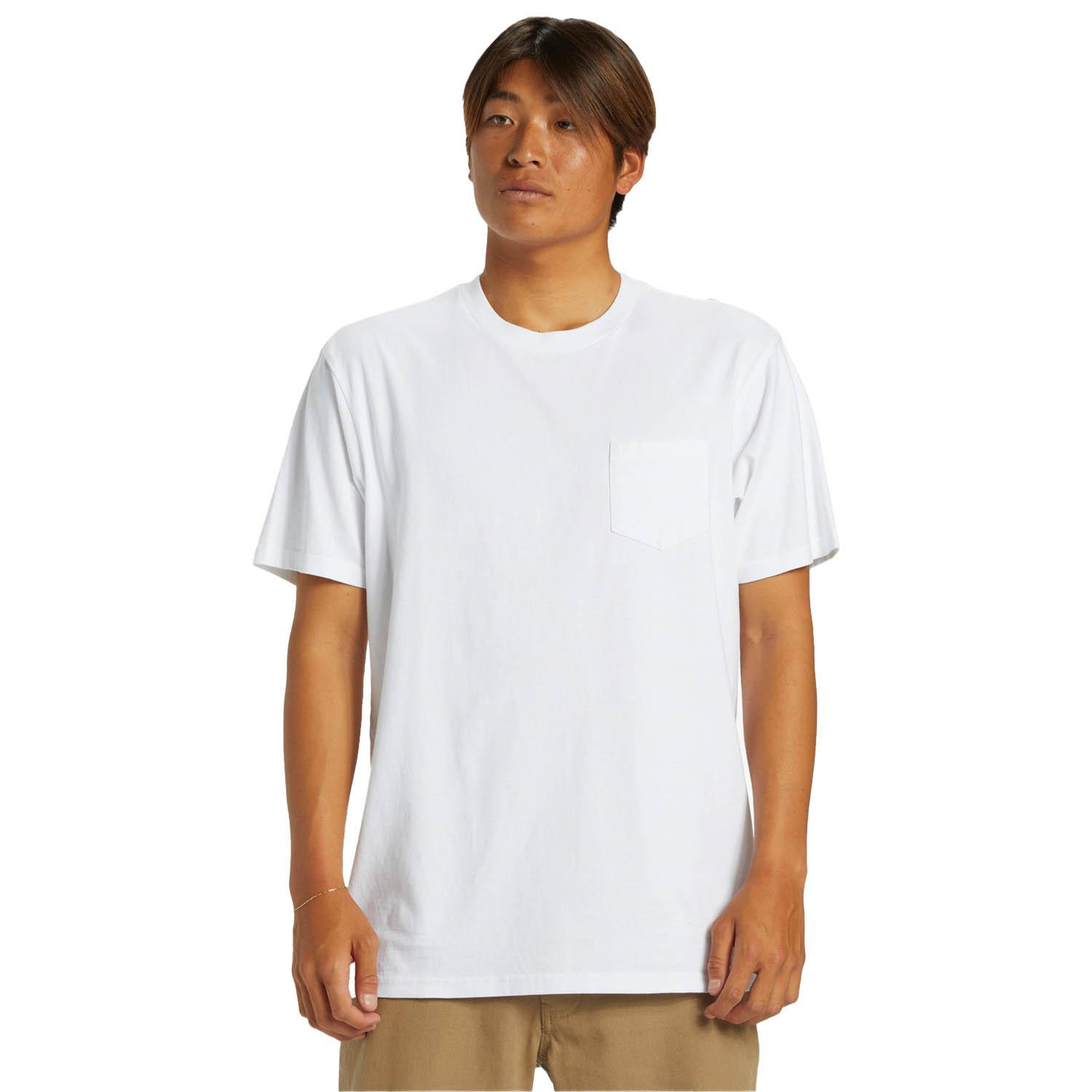 Quiksilver Salt Water Pkt Swp Erkek Beyaz Tişört