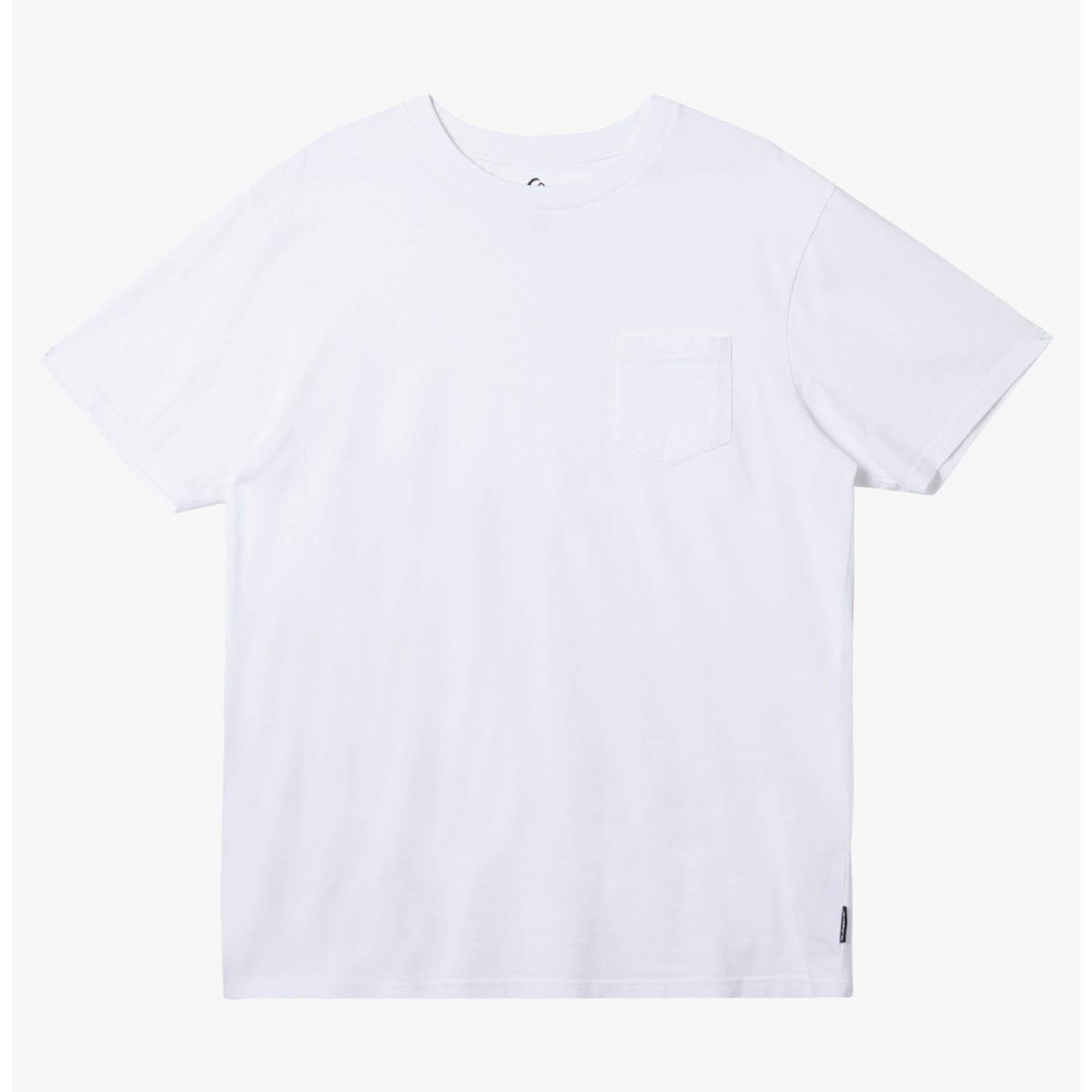 Quiksilver Salt Water Pkt Swp Erkek Beyaz Tişört