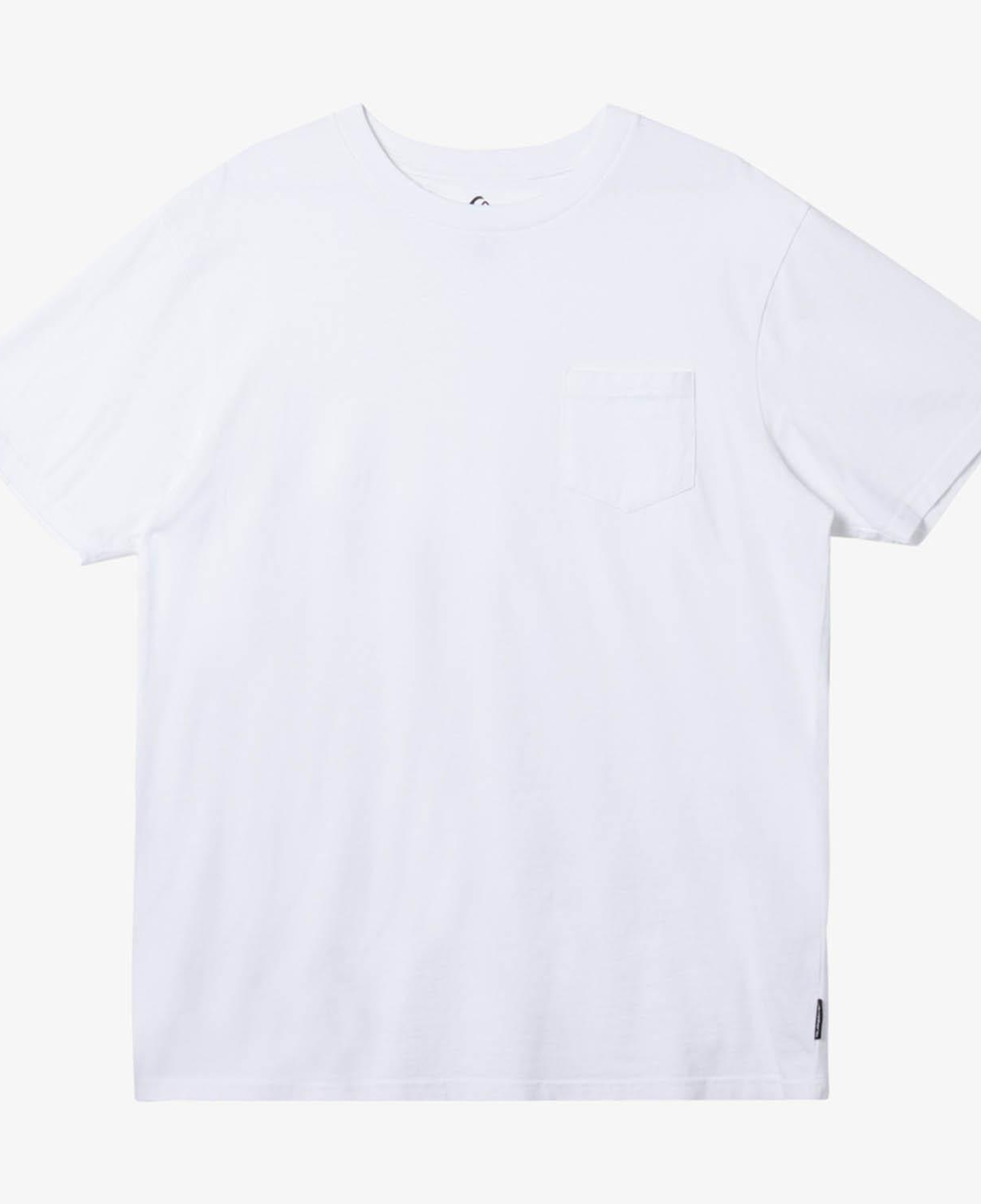 Quiksilver Salt Water Pkt Swp Erkek Beyaz Tişört